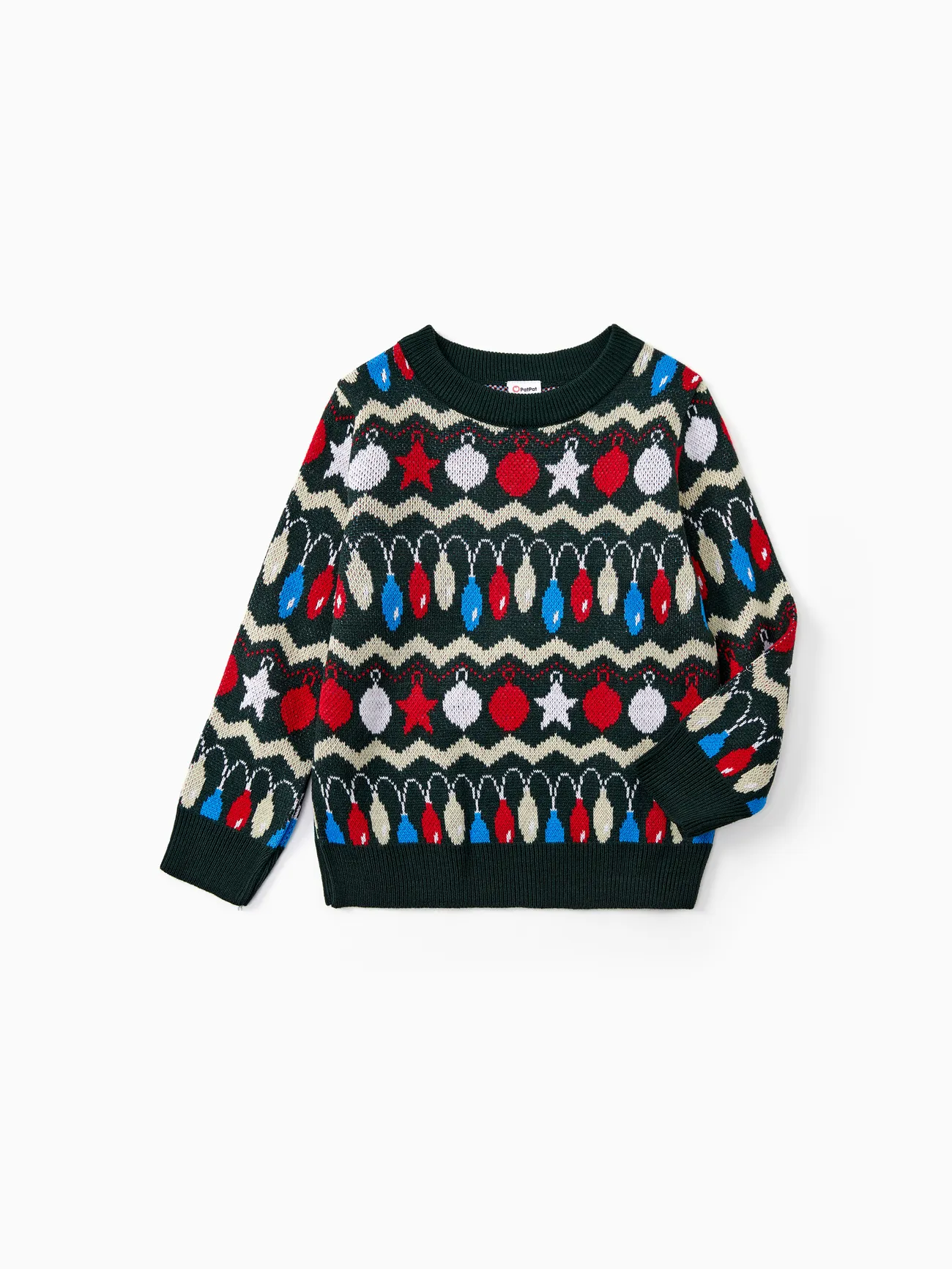 Christmas Family Matching Allover Christmas Light Pattern Long Sleeves Sweater
Christmas Family Matching Allover Christmas Light Pattern Long Sleeves Sweater