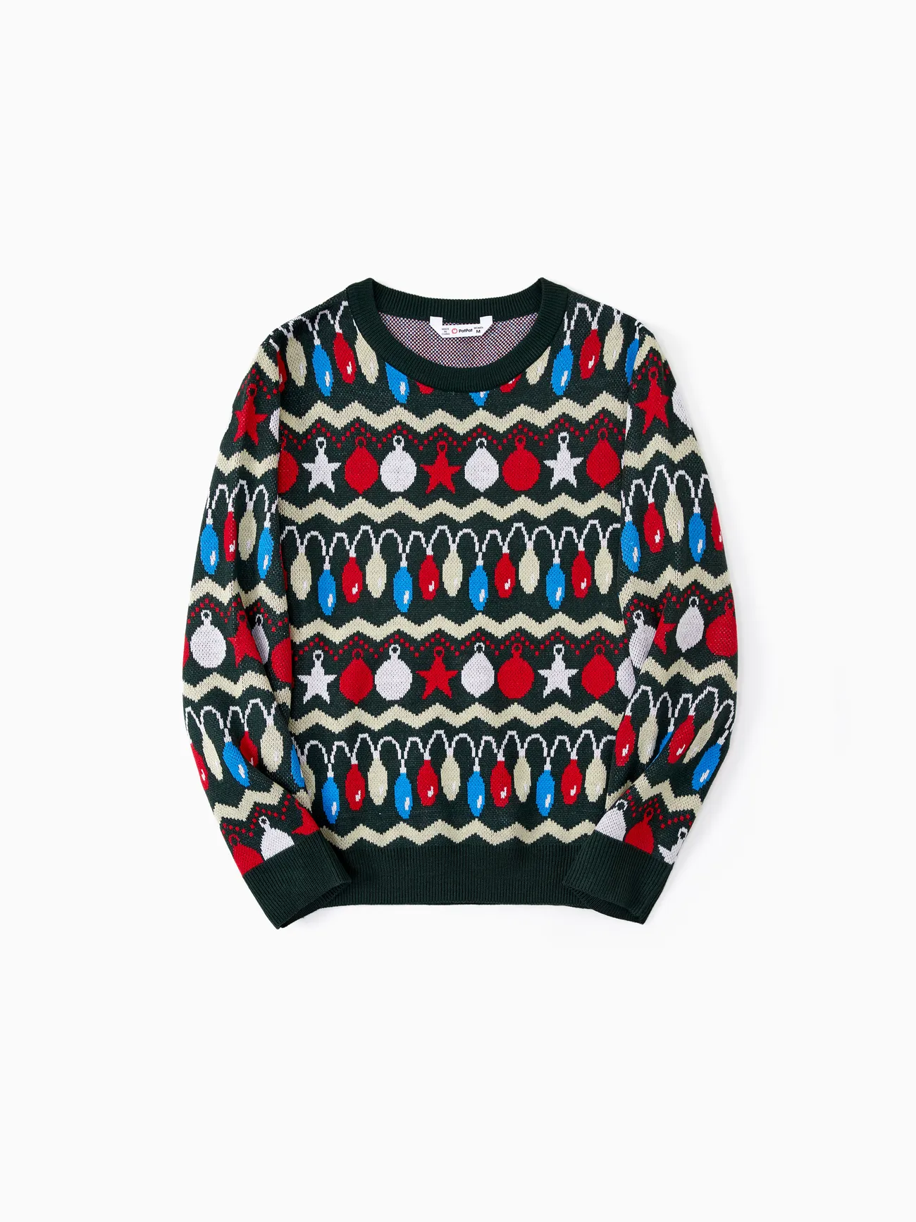 Christmas Family Matching Allover Christmas Light Pattern Long Sleeves Sweater
Christmas Family Matching Allover Christmas Light Pattern Long Sleeves Sweater