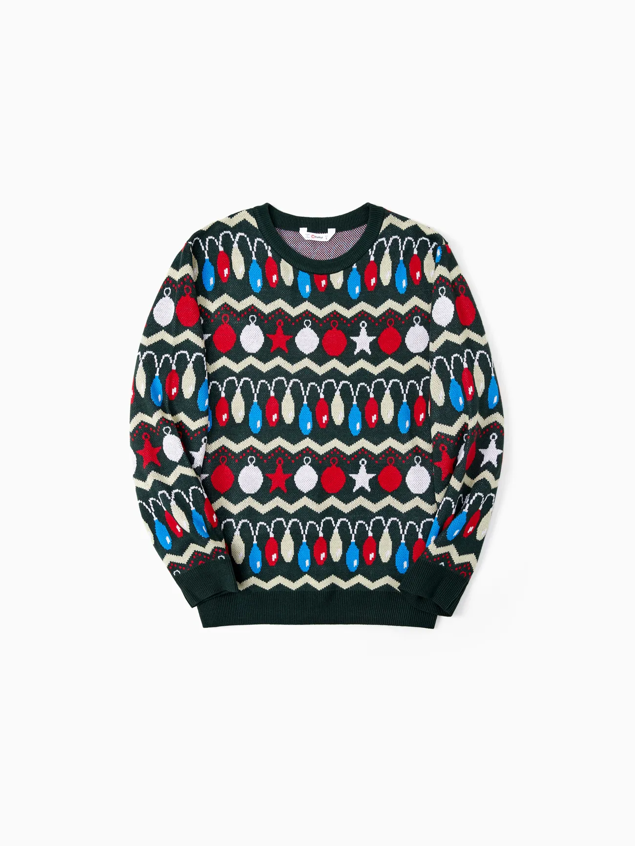 Christmas Family Matching Allover Christmas Light Pattern Long Sleeves Sweater
Christmas Family Matching Allover Christmas Light Pattern Long Sleeves Sweater