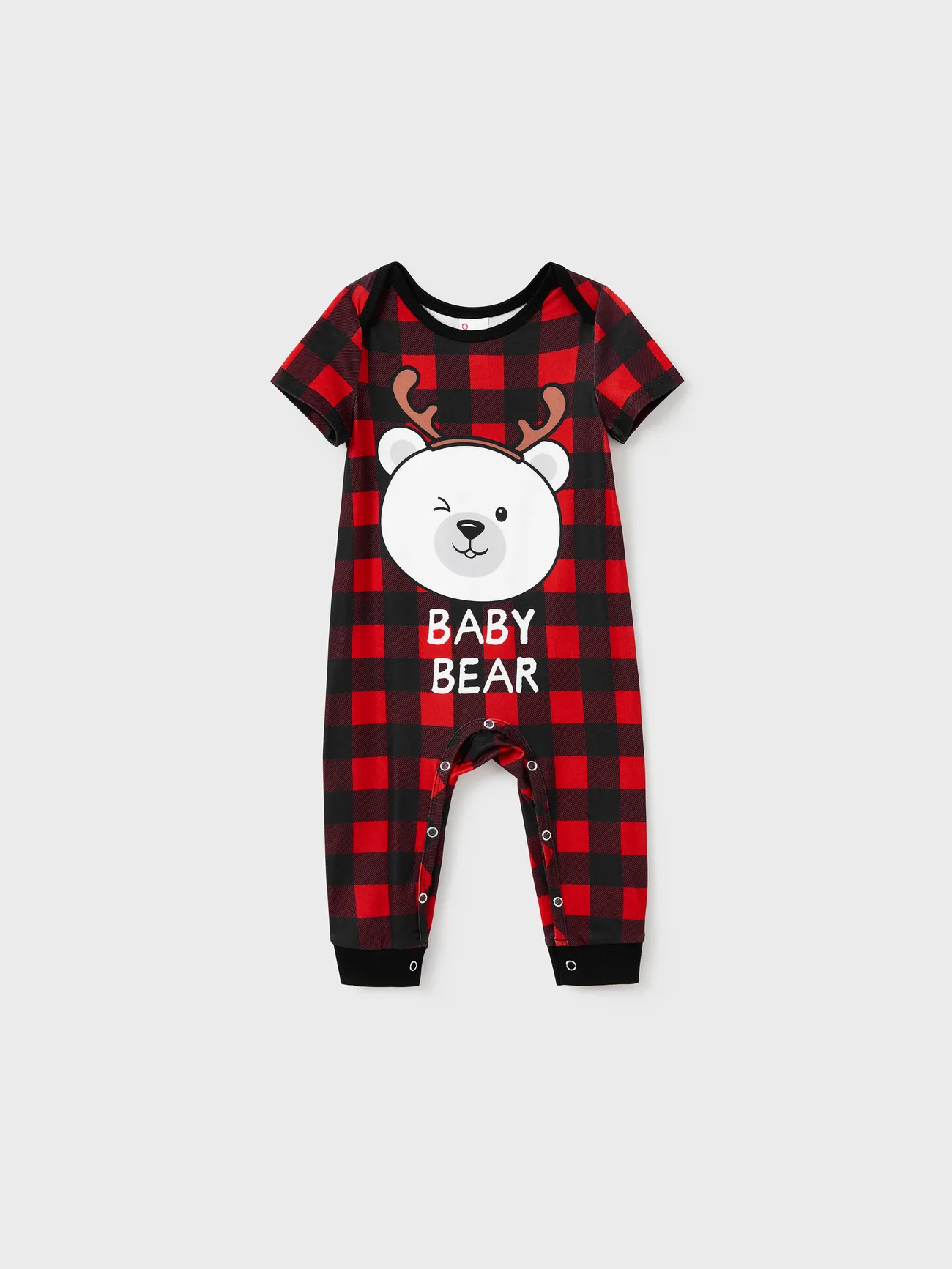 Christmas Pajamas Family Matching Xmas Bear Raglan Short Sleeves Top Plaid Shorts Pajamas Sets
Christmas Pajamas Family Matching Xmas Bear Raglan Short Sleeves Top Plaid Shorts Pajamas Sets