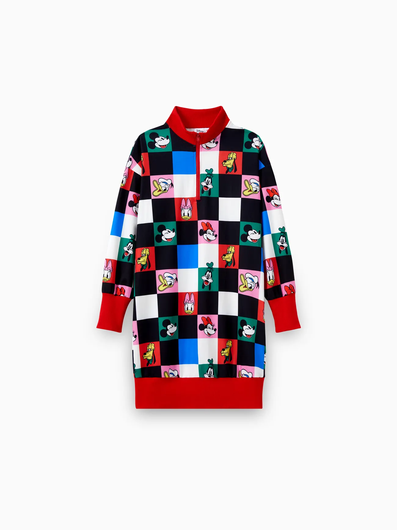 Disney Mickey and Friends Family matching Character Checker Allover Print Zipper Sweatshirt/Dress/Jumpsuit
Disney Mickey and Friends Family matching Character Checker Allover Print Zipper Sweatshirt/Dress/Jumpsuit