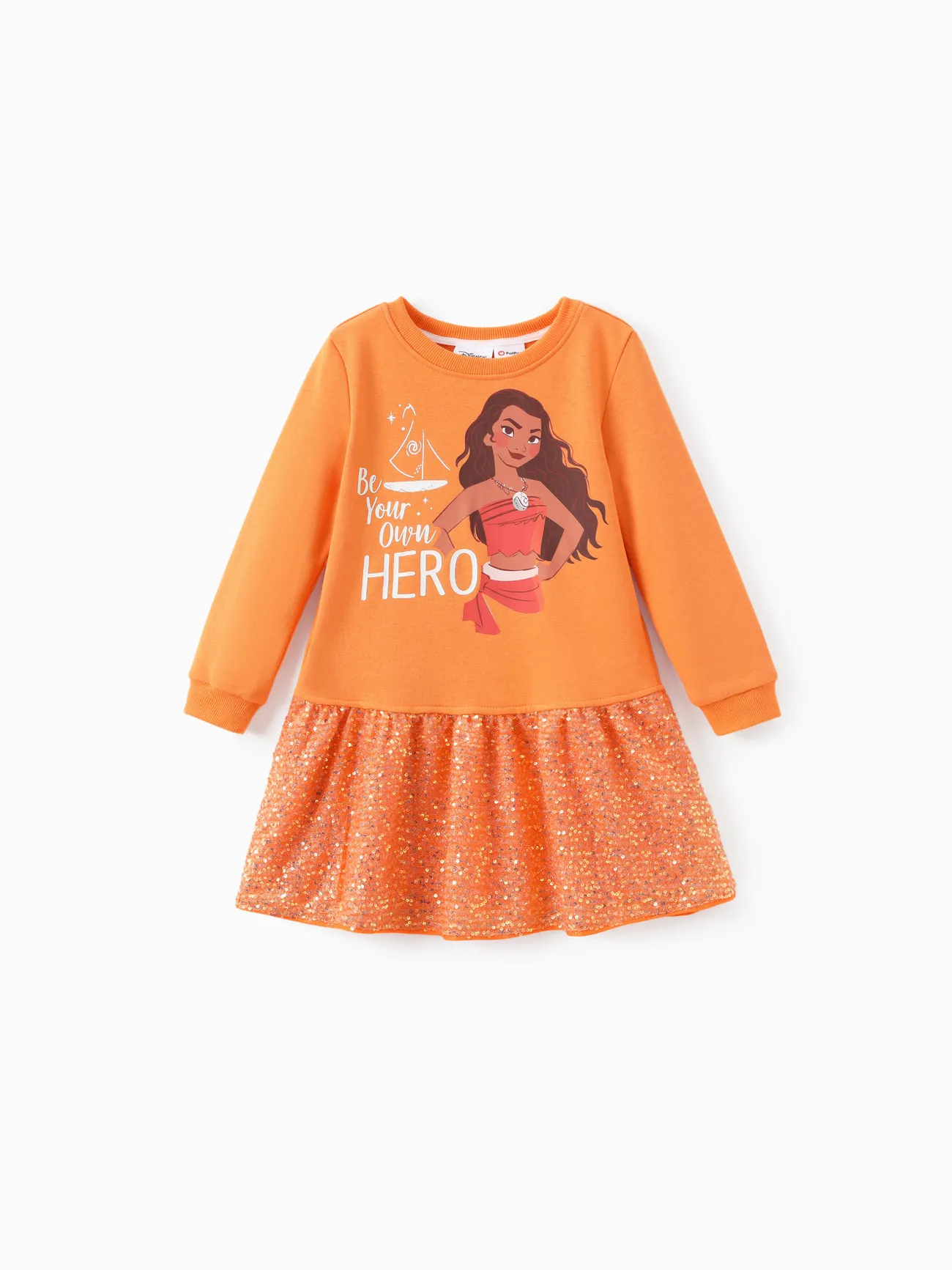 Disney Princess Toddler Girls 1pc Character Letter Glow in the Dark Print Sequins Long-sleeve Dress
Disney Princess Toddler Girls 1pc Character Letter Glow in the Dark Print Sequins Long-sleeve Dress