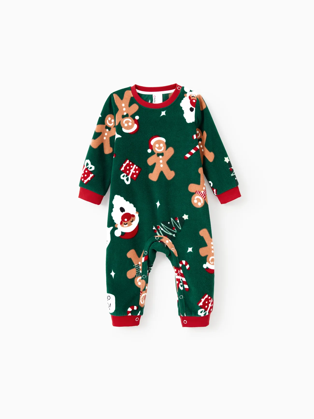 Christmas Pajamas Family Matching Fleece Gingerbread Man Long Sleeves Pajamas Sets with Pockets
Christmas Pajamas Family Matching Fleece Gingerbread Man Long Sleeves Pajamas Sets with Pockets