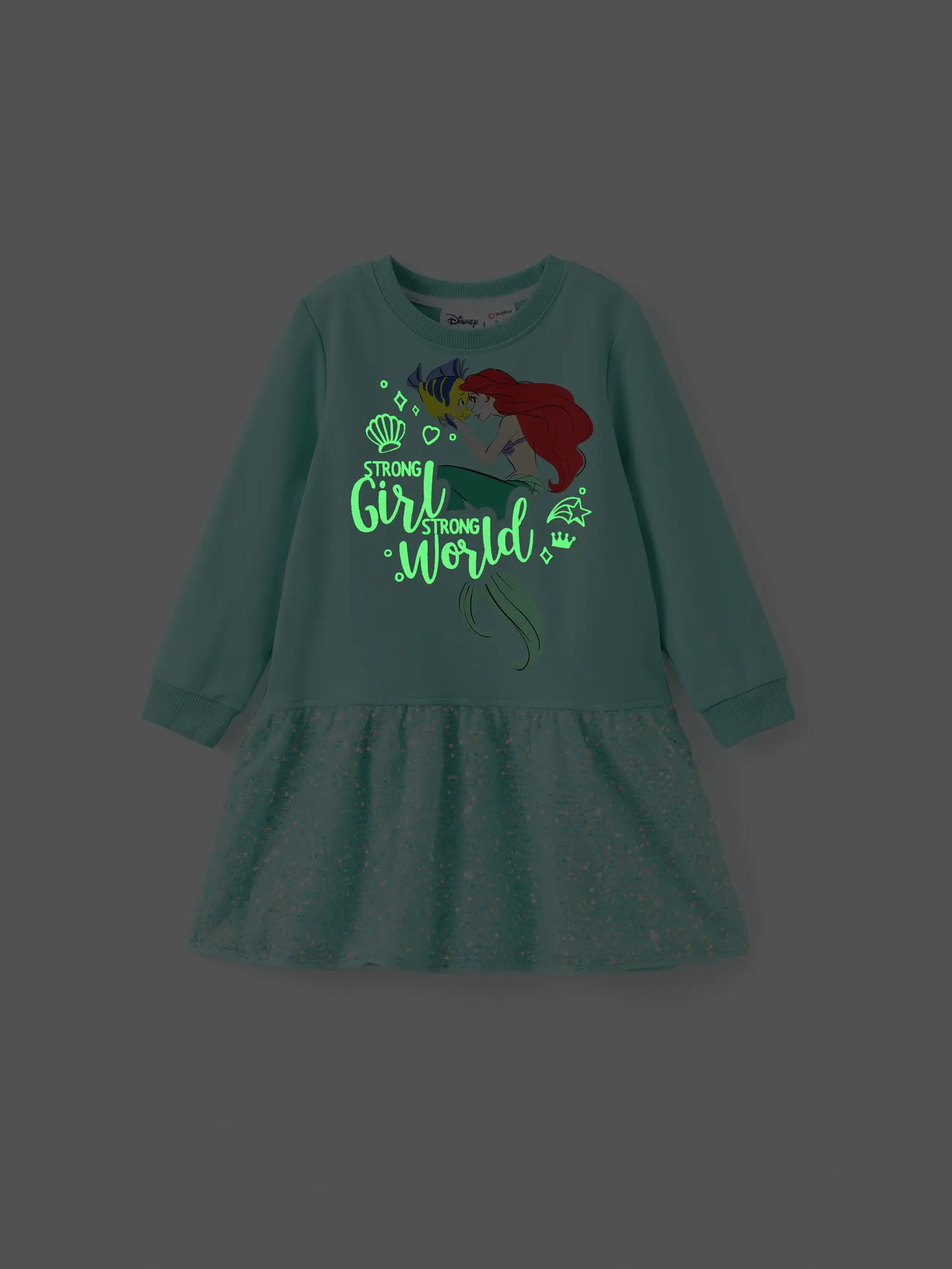 Disney Princess Toddler Girls 1pc Character Letter Glow in the Dark Print Sequins Long-sleeve Dress
Disney Princess Toddler Girls 1pc Character Letter Glow in the Dark Print Sequins Long-sleeve Dress