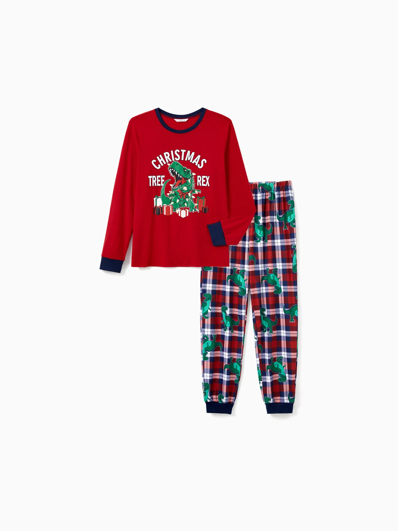 Christmas Glow In The Dark Family Matching Dinosaur Print Long-sleeve Pajamas Sets
Christmas Glow In The Dark Family Matching Dinosaur Print Long-sleeve Pajamas Sets