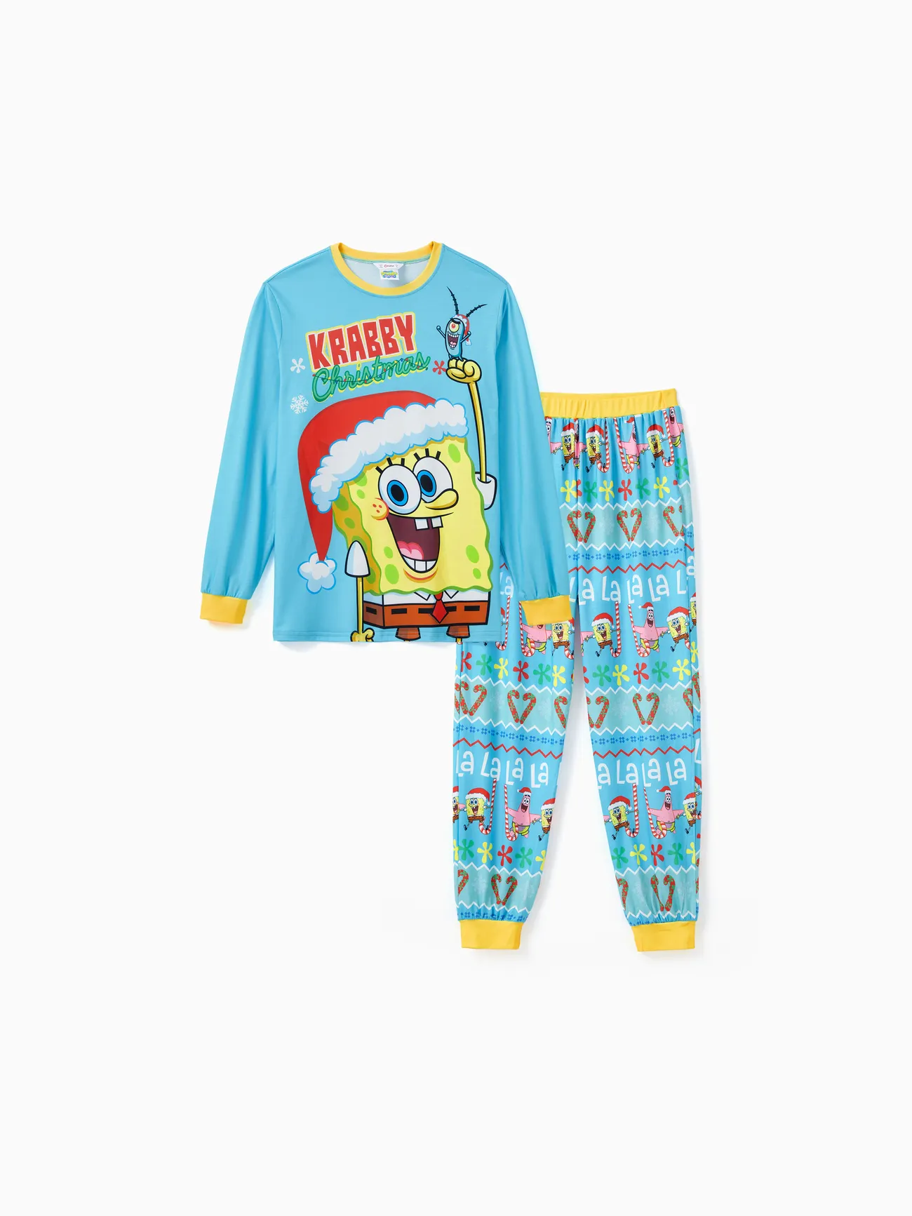 SpongeBob SquarePants Family matching Christmas Print Pajamas Set(Flame Resistant)
SpongeBob SquarePants Family matching Christmas Print Pajamas Set(Flame Resistant)