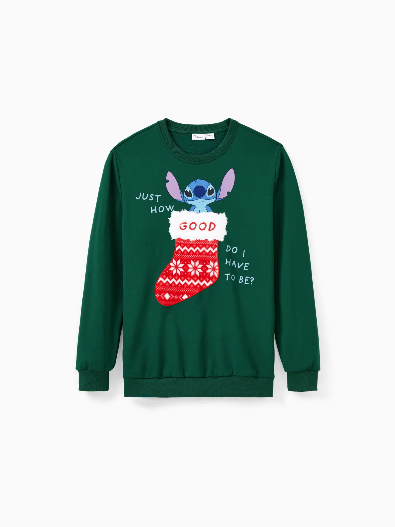 Disney Stitch Family matching Christmas Santa Socks Embroidered Sweatshirt
Disney Stitch Family matching Christmas Santa Socks Embroidered Sweatshirt