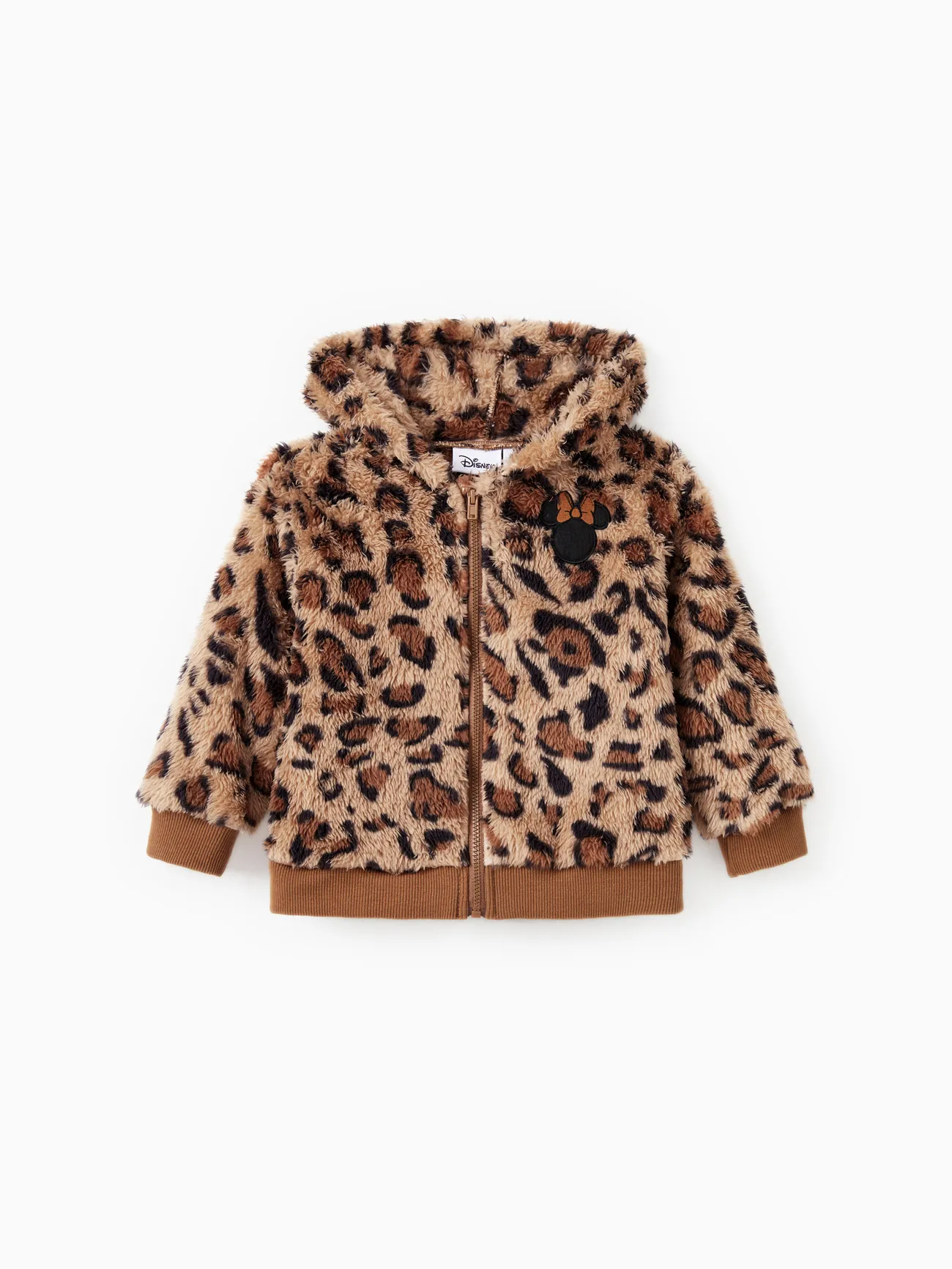 Disney Mickey and Friends Mommy And Me 1pc Minnie Mouse Leopard Print Hooded Plush Coat/Jumpsuit 
Disney Mickey and Friends Mommy And Me 1pc Minnie Mouse Leopard Print Hooded Plush Coat/Jumpsuit