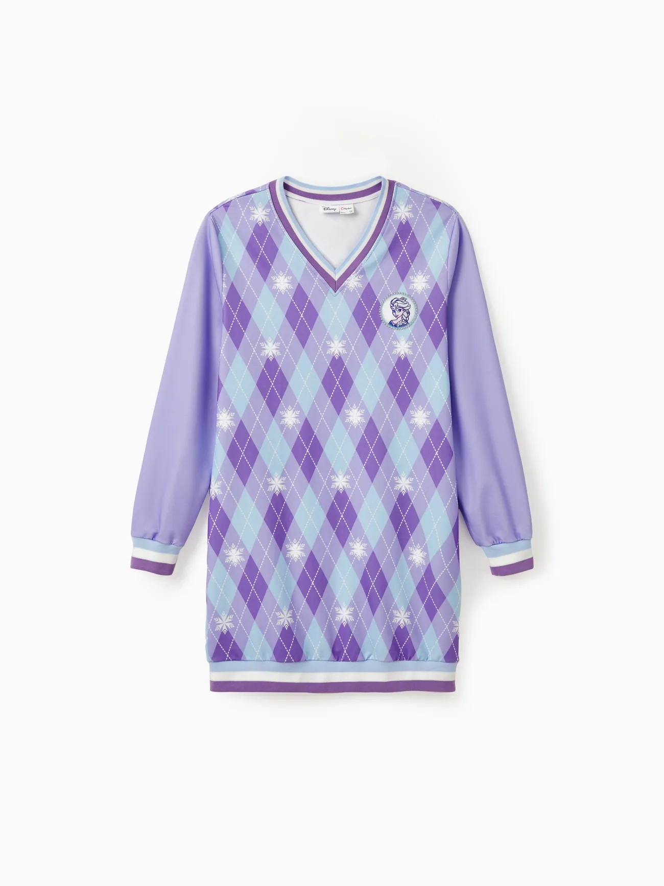 Disney Frozen Mommy And Me 1pc Elsa & Olaf Snowflake Rhombus Pattern Long-sleeve Dress
Disney Frozen Mommy And Me 1pc Elsa & Olaf Snowflake Rhombus Pattern Long-sleeve Dress