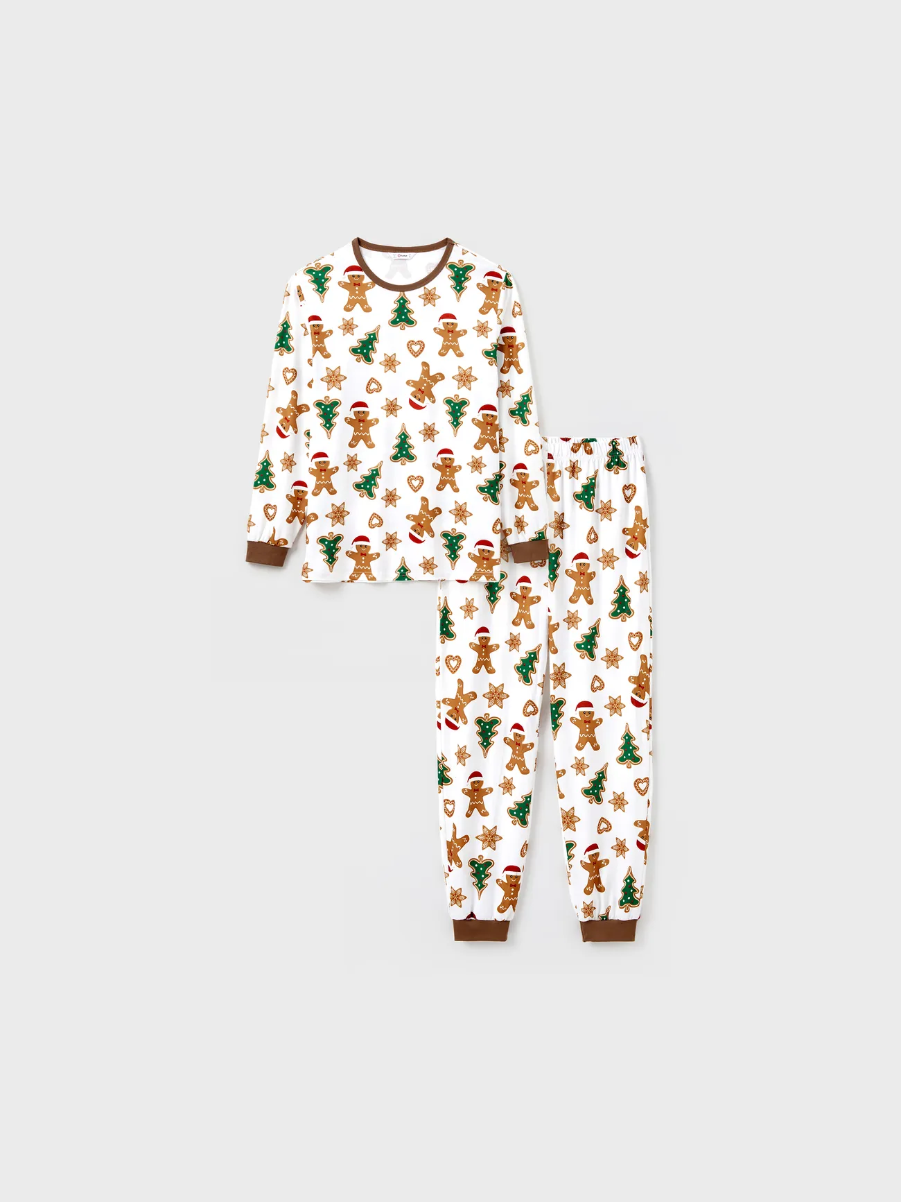 Christmas Family Matching Cartoon Gingerbread Man and Tree All-over Print Long-sleeve Pajamas Sets
Christmas Family Matching Cartoon Gingerbread Man and Tree All-over Print Long-sleeve Pajamas Sets