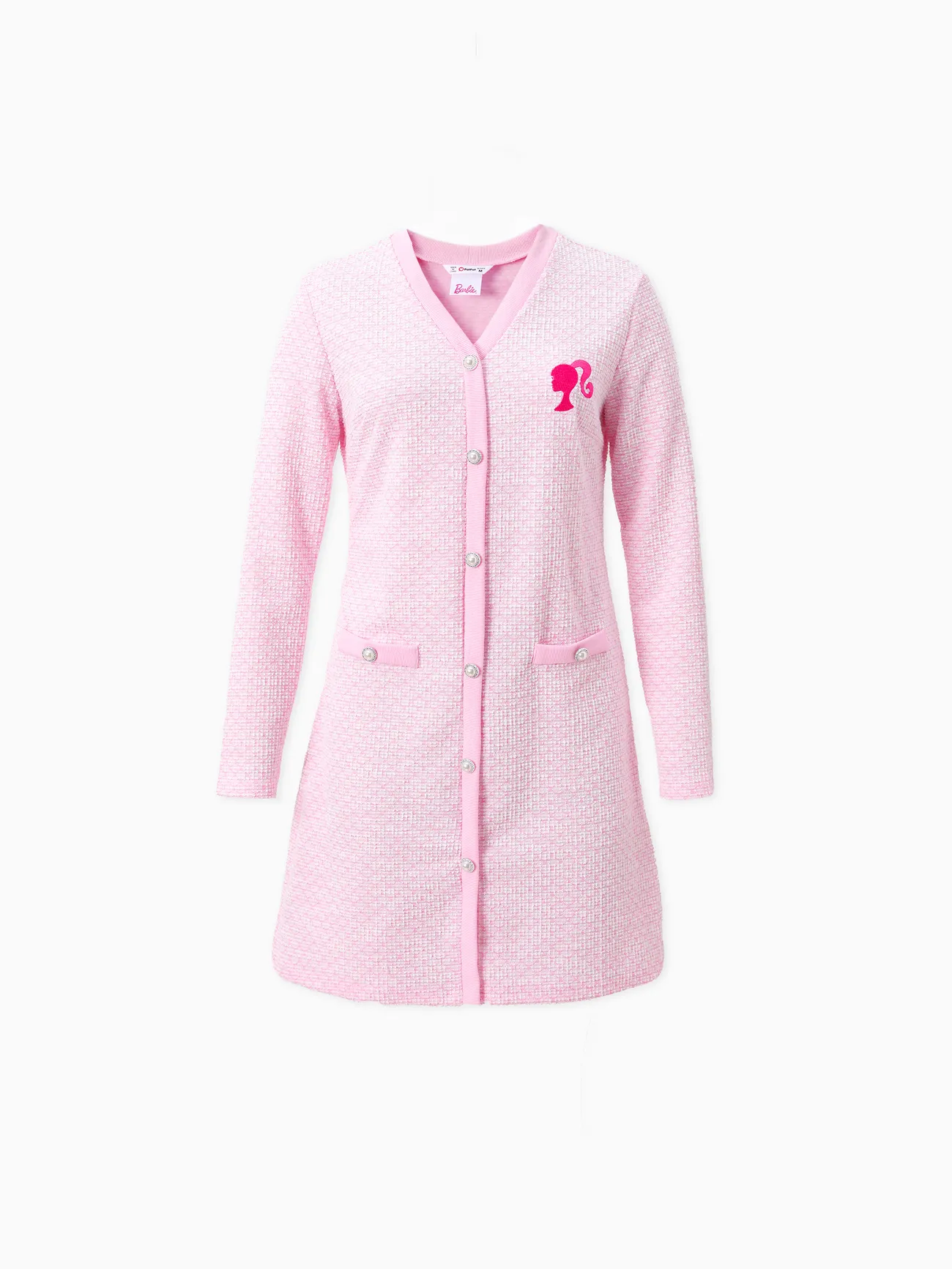 Barbie Mommy And Me 1pc Logo Embroidered Pearl Button Long-sleeve Dresse
Barbie Mommy And Me 1pc Logo Embroidered Pearl Button Long-sleeve Dresse