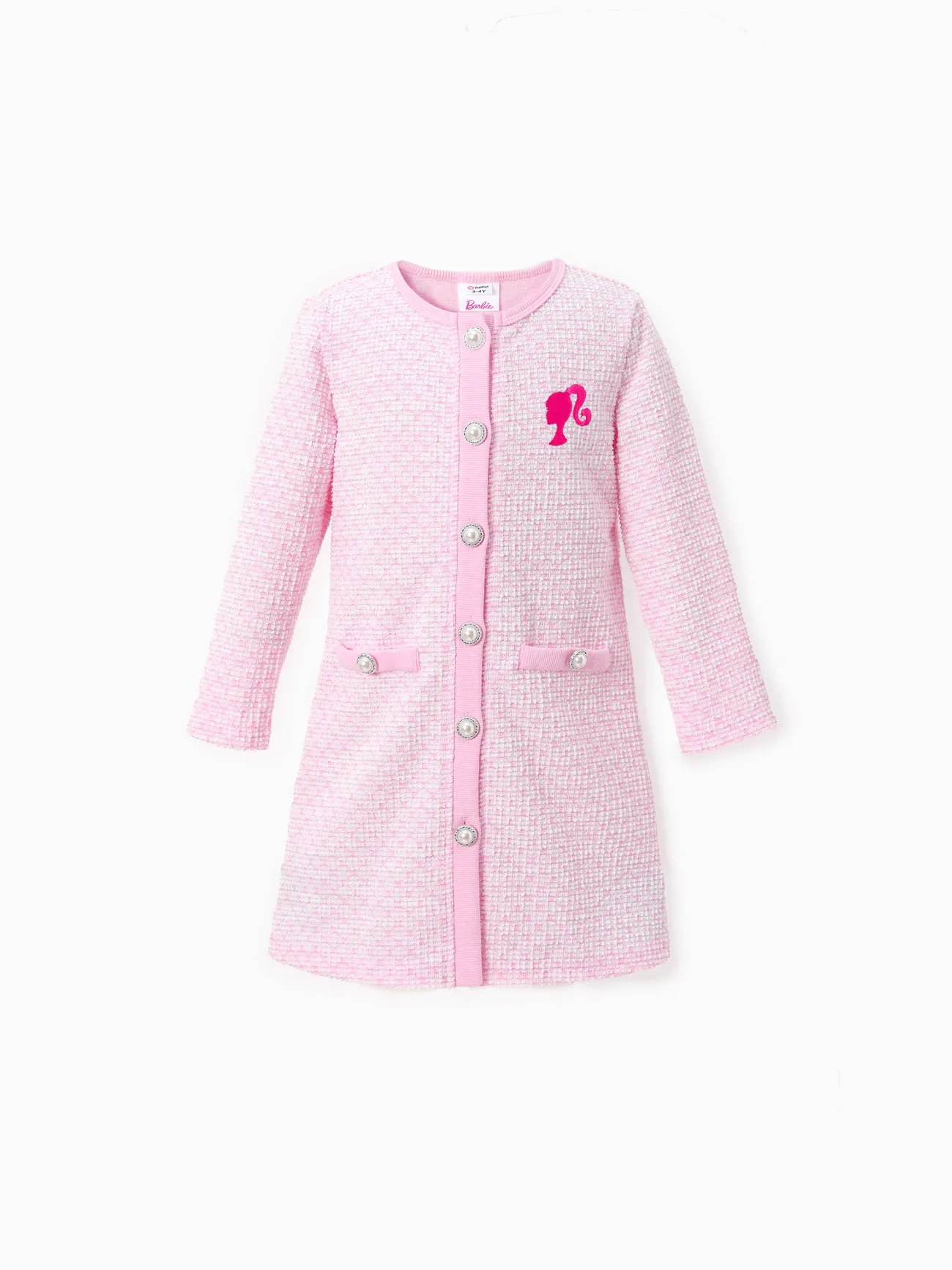Barbie Mommy And Me 1pc Logo Embroidered Pearl Button Long-sleeve Dresse
Barbie Mommy And Me 1pc Logo Embroidered Pearl Button Long-sleeve Dresse