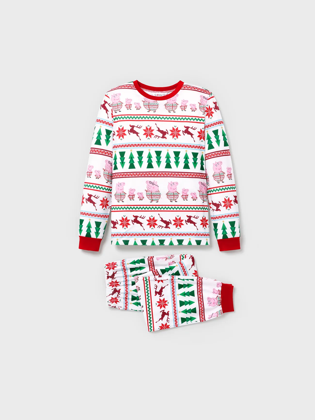 Peppa Pig Christmas Family Matching Character Print Long-sleeve Pajamas Sets(Flame Resistant)
Peppa Pig Christmas Family Matching Character Print Long-sleeve Pajamas Sets(Flame Resistant)