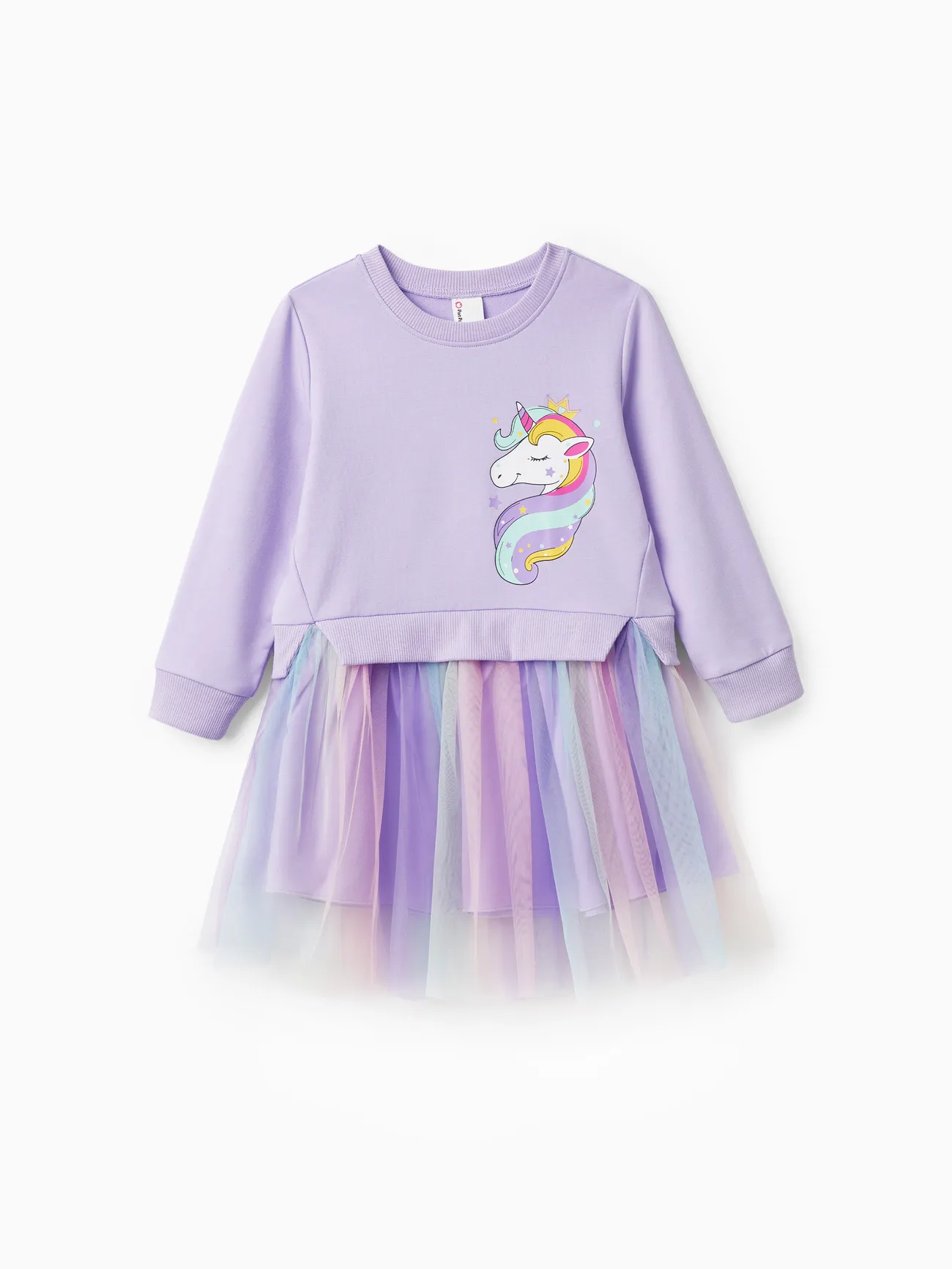 Toddler Girl Sweet Faux-two Unicorn Print Mesh Splice Fairy Dress
Toddler Girl Sweet Faux-two Unicorn Print Mesh Splice Fairy Dress