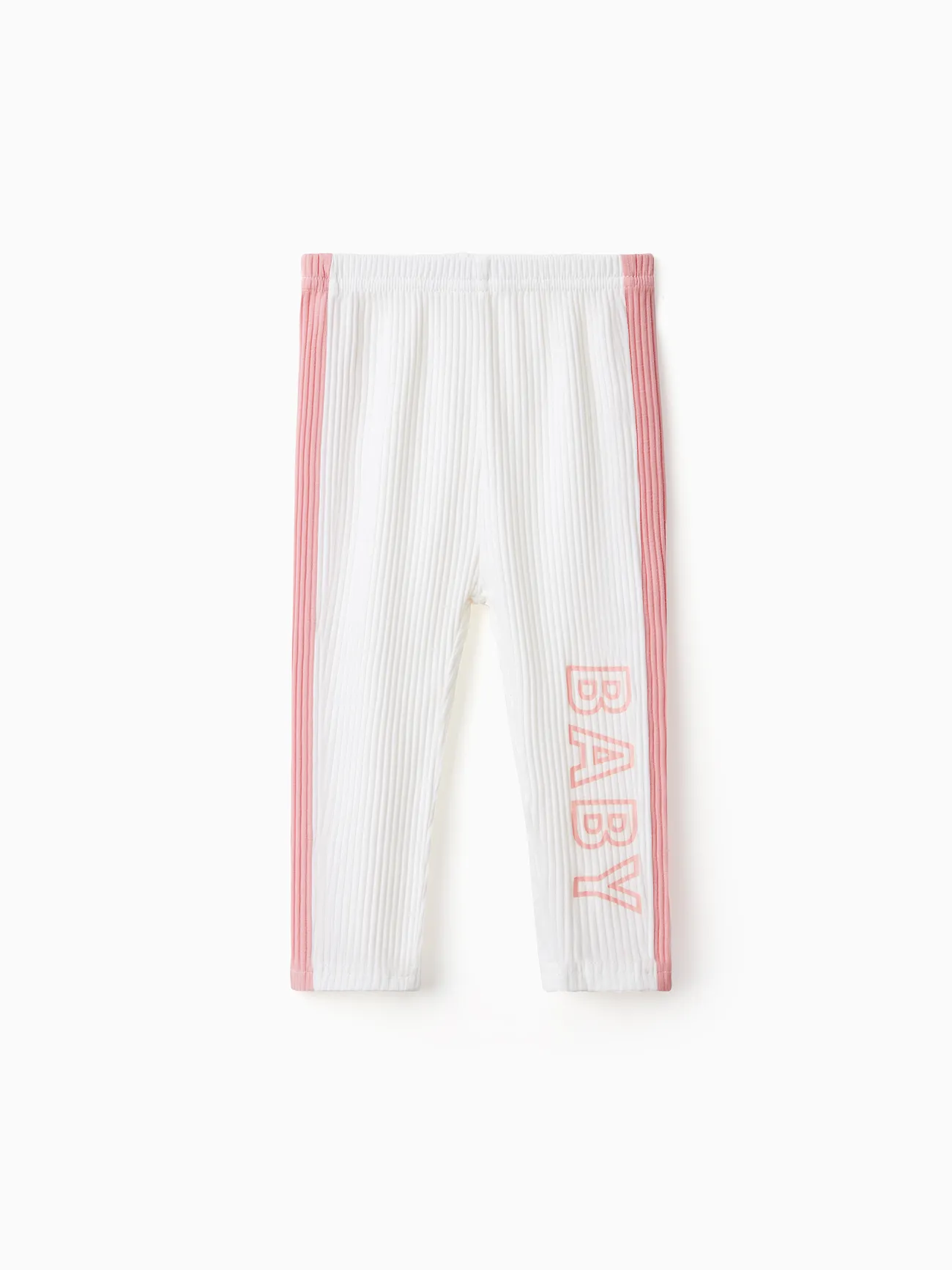 Baby Girl Color Block Design Casual Letter Leggings
Baby Girl Color Block Design Casual Letter Leggings