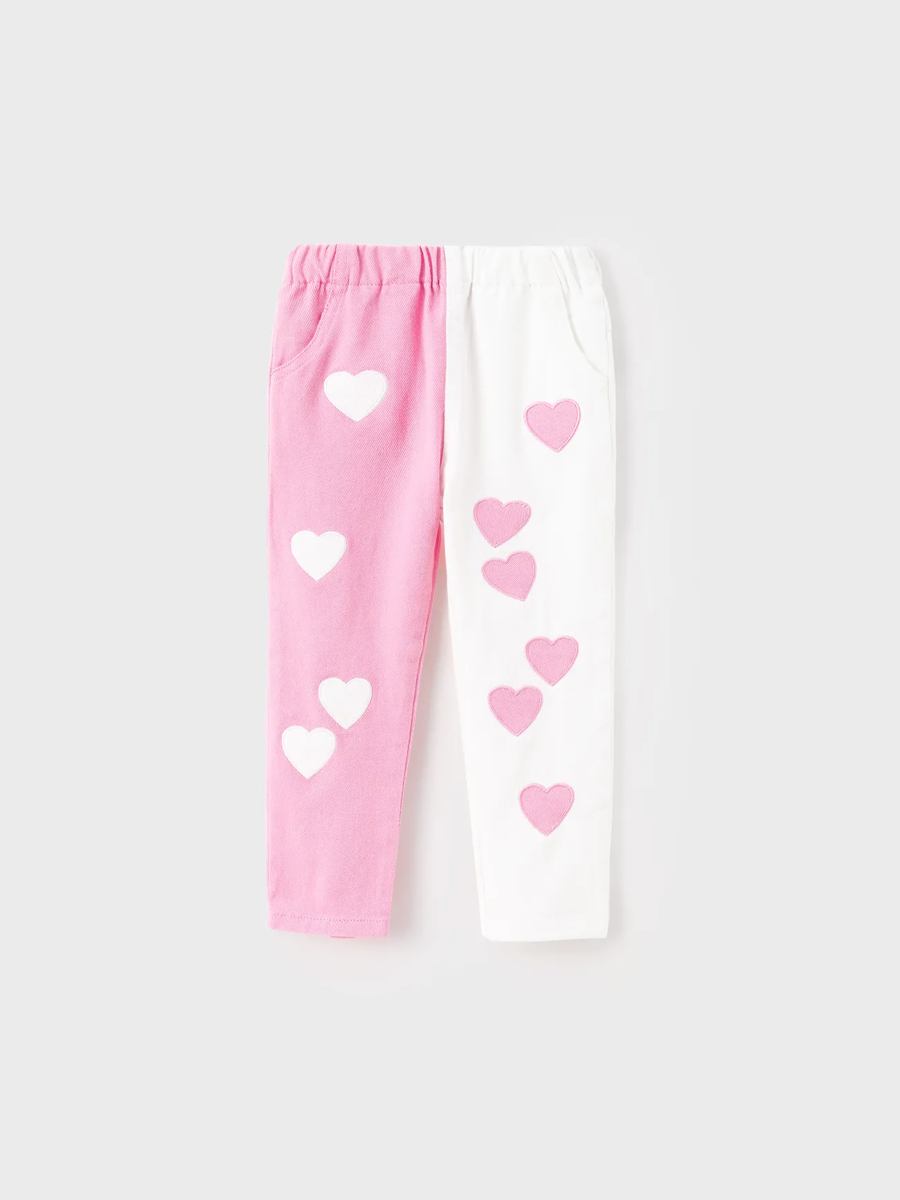 Toddler/Kid Girl Sweet Heart-shaped 100% Cotton Jeans
Toddler/Kid Girl Sweet Heart-shaped 100% Cotton Jeans