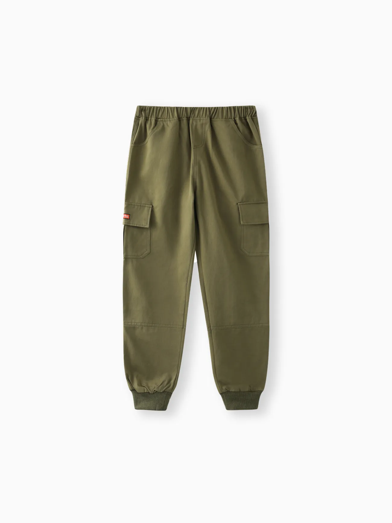 Kid Boy Casual Pocket Design Cotton Cargo Pants