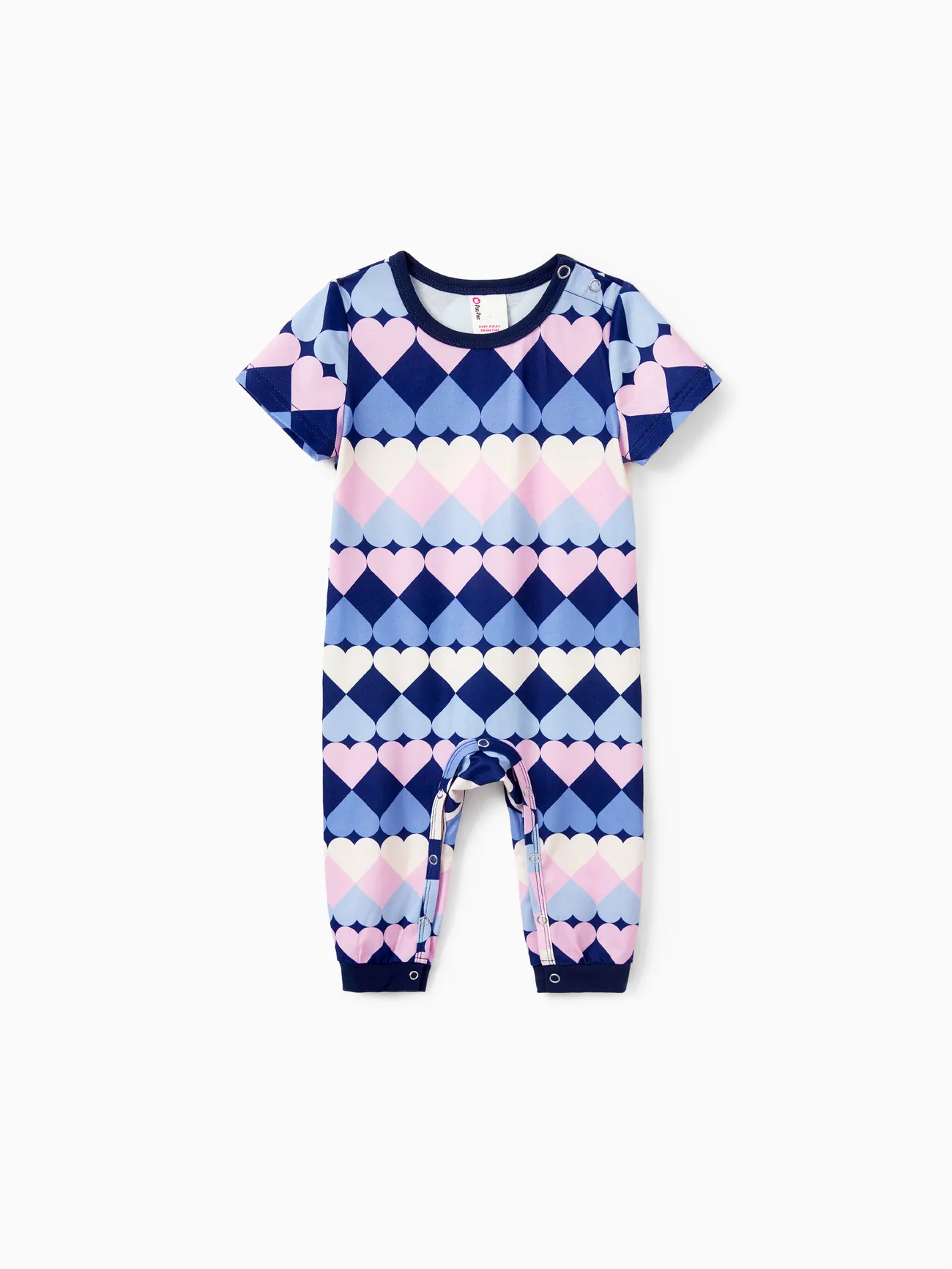 Valentine's Day Family Pajamas Short-sleeve Heart Print Matching Set
Valentine's Day Family Pajamas Short-sleeve Heart Print Matching Set