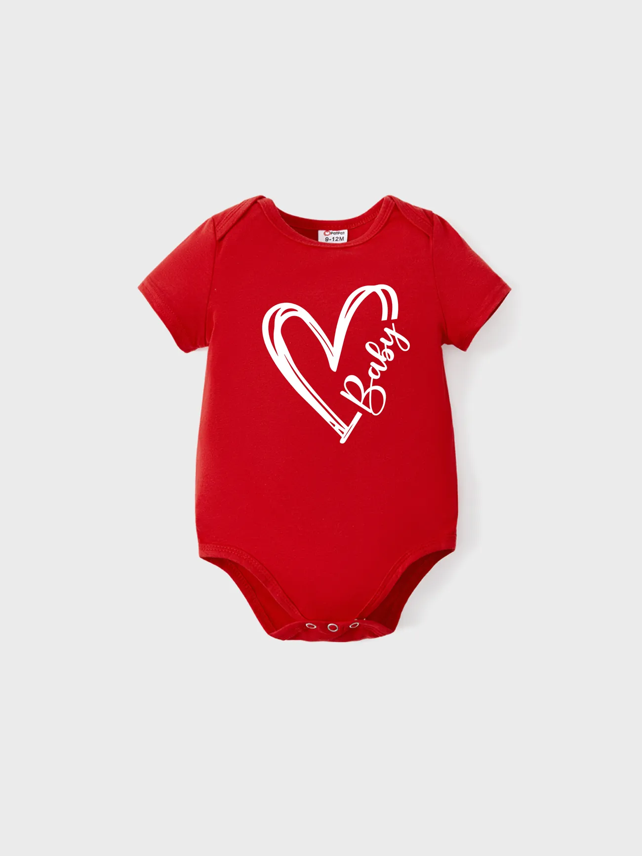 Valentine's Day Heart Pattern Cotton Matching Family Short-sleeve Tops
Valentine's Day Heart Pattern Cotton Matching Family Short-sleeve Tops