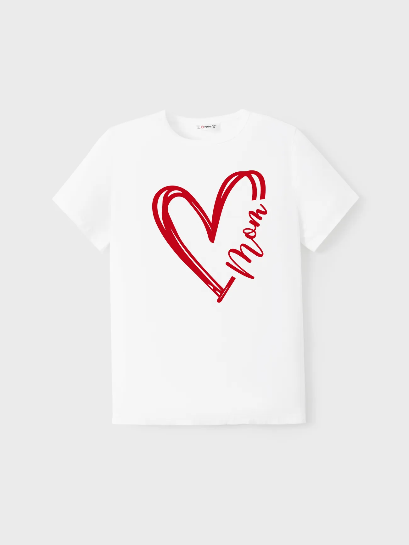 Valentine's Day Heart Pattern Cotton Matching Family Short-sleeve Tops
Valentine's Day Heart Pattern Cotton Matching Family Short-sleeve Tops