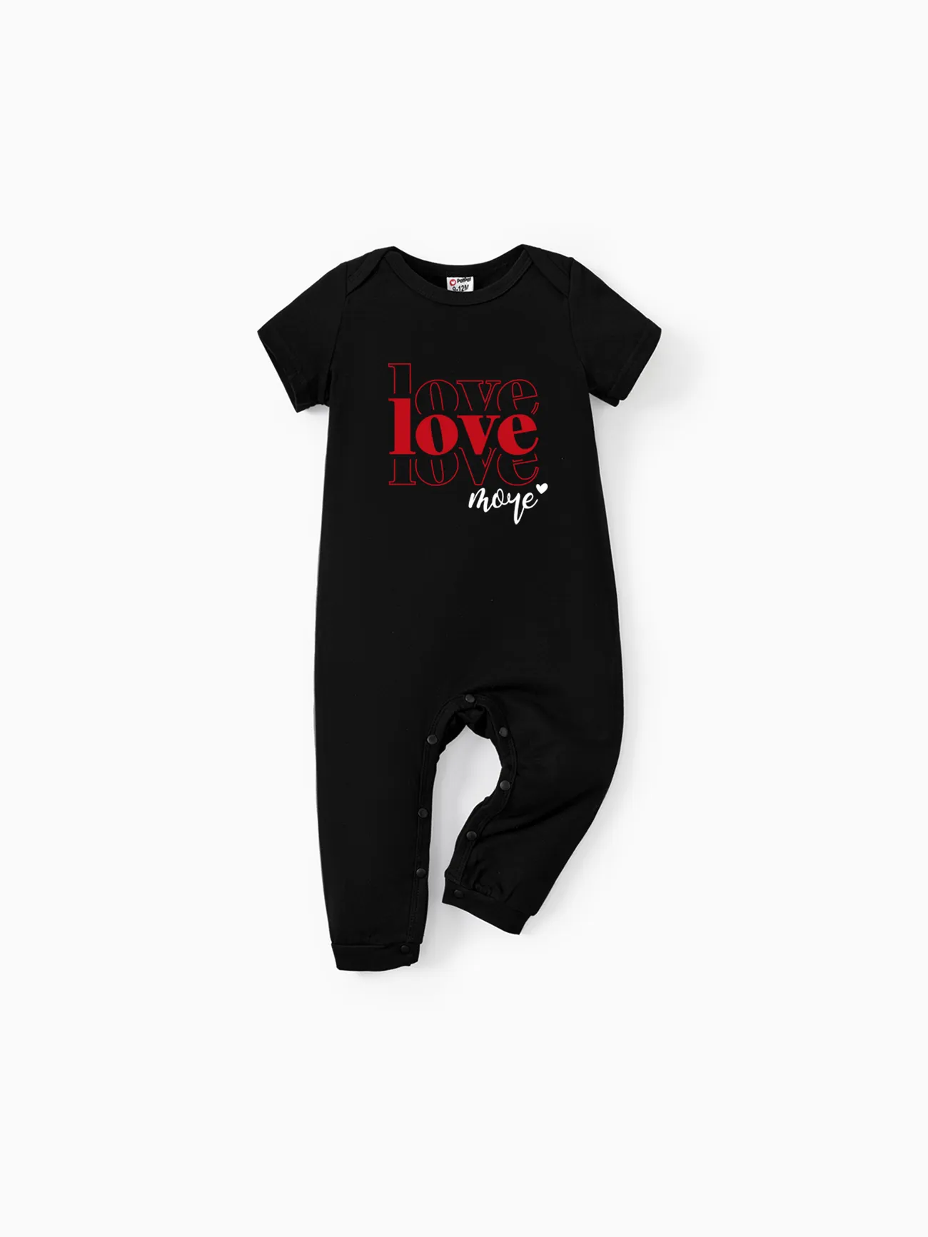 Valentine's Day Cotton Family Matching Tee Casual Letter Short-sleeve Tops
Valentine's Day Cotton Family Matching Tee Casual Letter Short-sleeve Tops