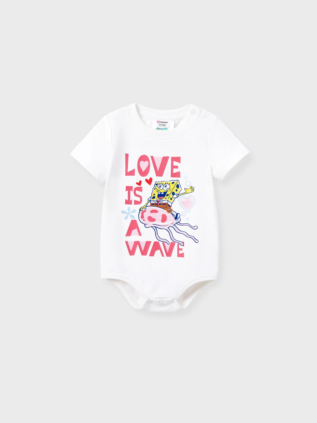 SpongeBob SquarePants Family matching 1pc Valentine's Day Character Heart Pattern Cotton Top/jumpsuit
SpongeBob SquarePants Family matching 1pc Valentine's Day Character Heart Pattern Cotton Top/jumpsuit