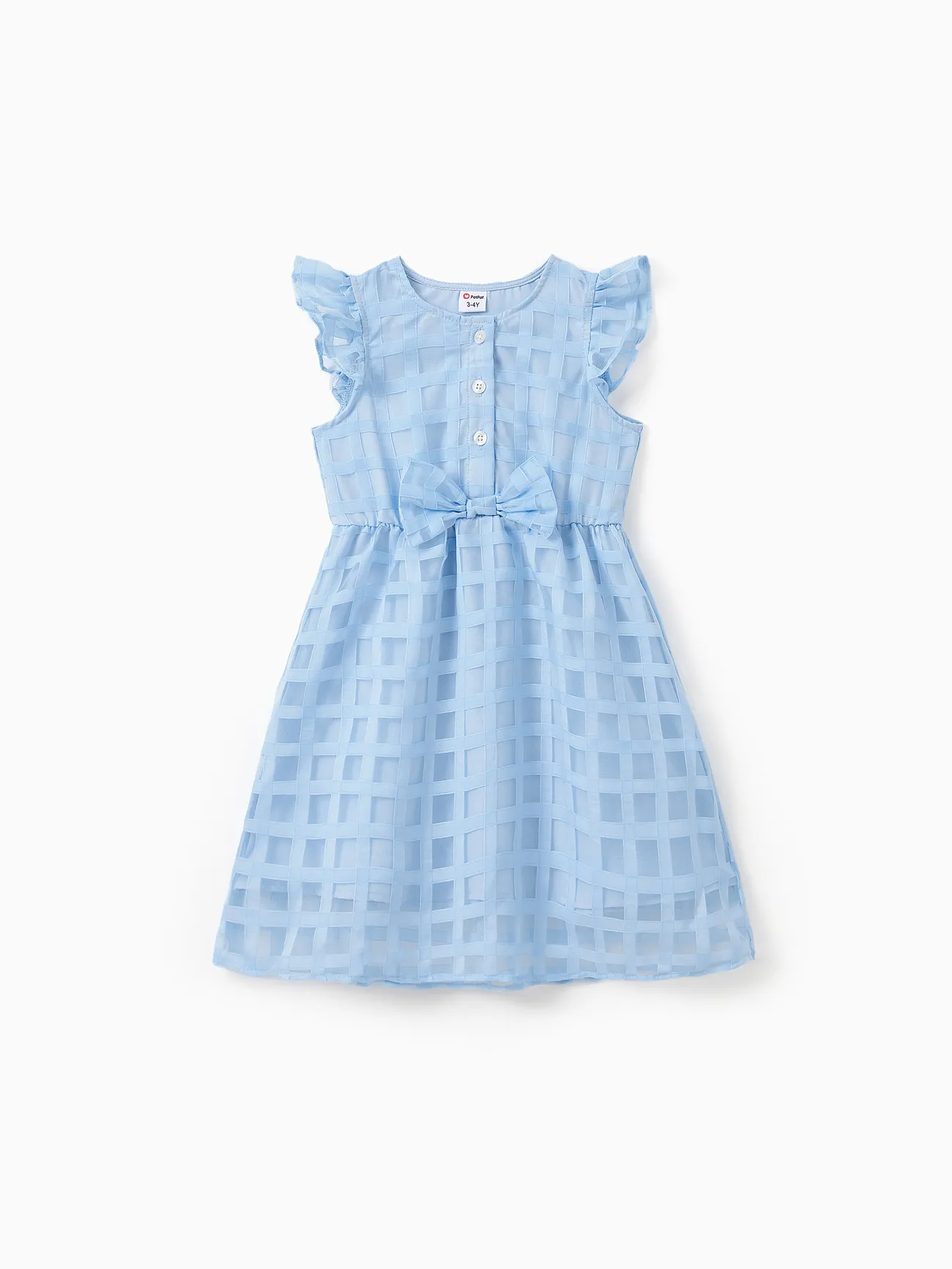 Family Matching Sets Blue Vacation Mode Tee or Tiered Checkered Organza Mesh Halter Dress
Family Matching Sets Blue Vacation Mode Tee or Tiered Checkered Organza Mesh Halter Dress