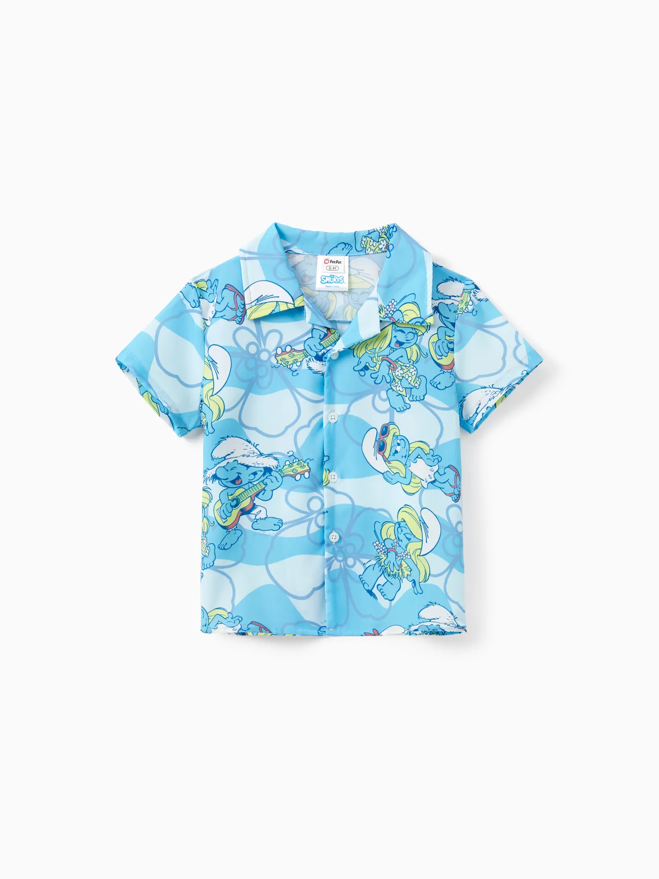 The Smurfs Family matching 1pc Character Floral Pattern Shirt Or Sleeveless dress
The Smurfs Family matching 1pc Character Floral Pattern Shirt Or Sleeveless dress