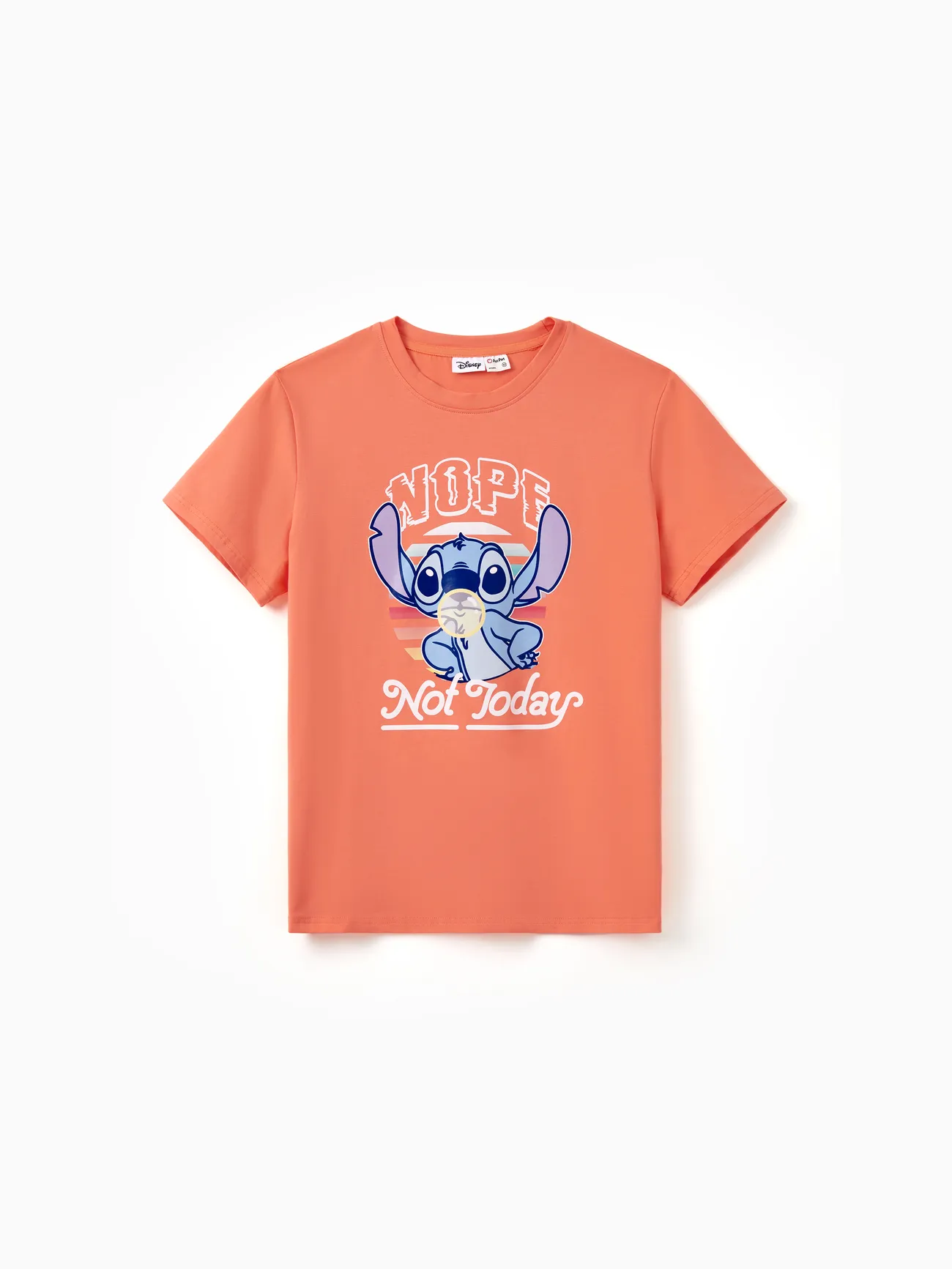 Disney Stitch Family matching 1pc Stitch Character Not Today Print Cotton Short-sleeve T-shirt or Romper
Disney Stitch Family matching 1pc Stitch Character Not Today Print Cotton Short-sleeve T-shirt or Romper