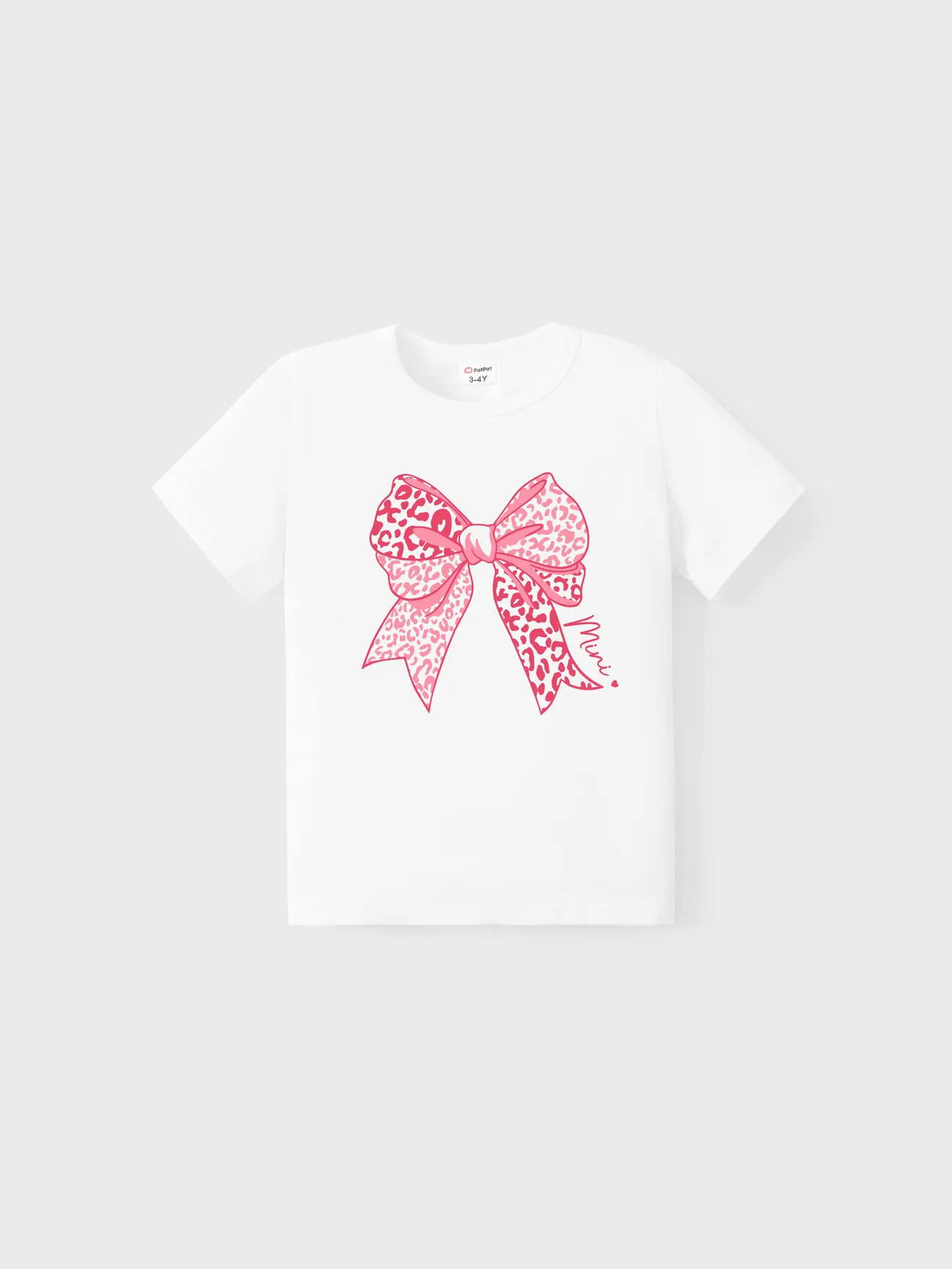 Valentine's Day Mommy and Me Matching Tee Cotton Bow Print Short-sleeve Top
Valentine's Day Mommy and Me Matching Tee Cotton Bow Print Short-sleeve Top