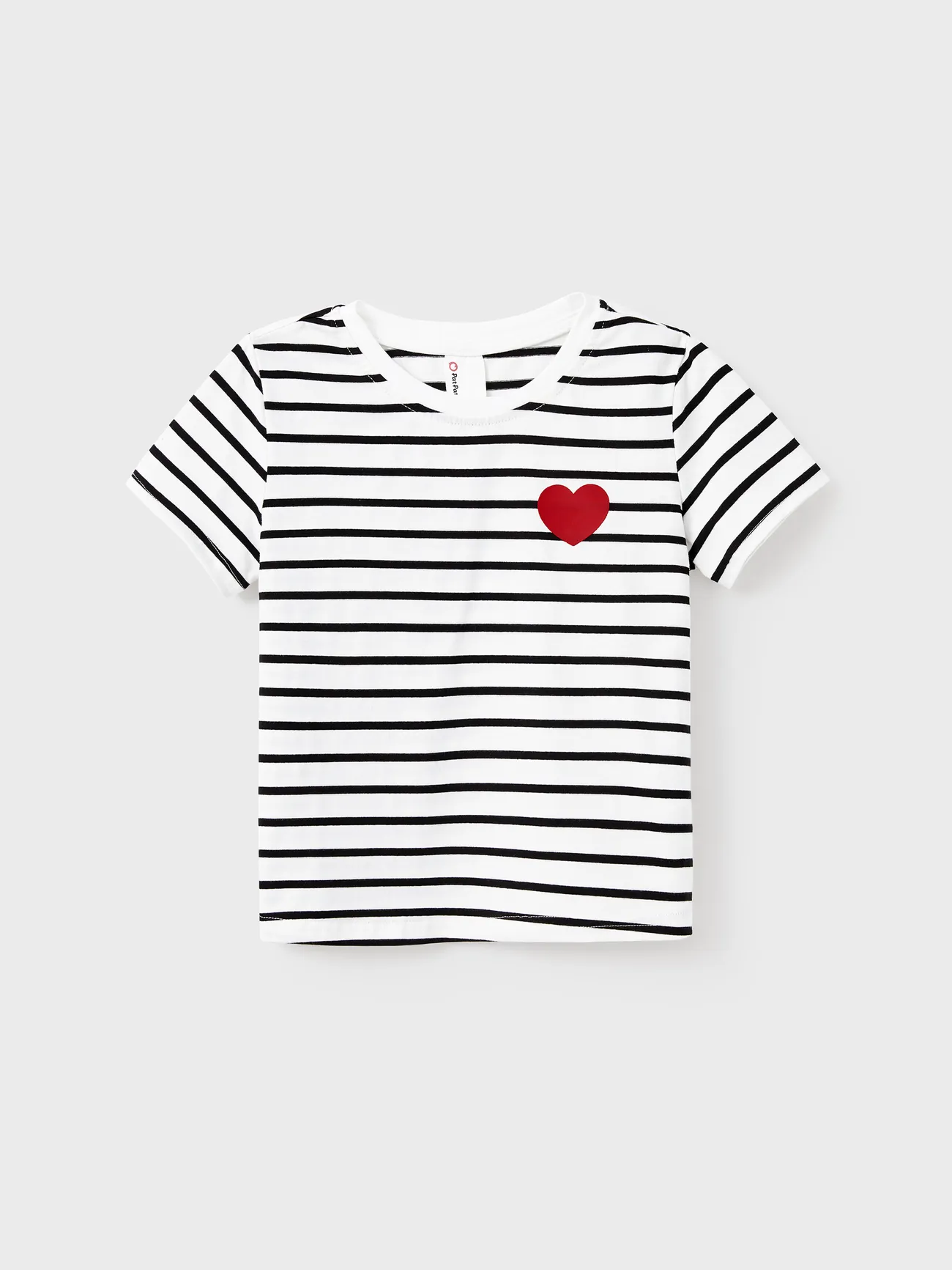 Valentine's Day Family Matching Cotton Stripe Tee Heart-shaped Short-sleeve Tops
Valentine's Day Family Matching Cotton Stripe Tee Heart-shaped Short-sleeve Tops