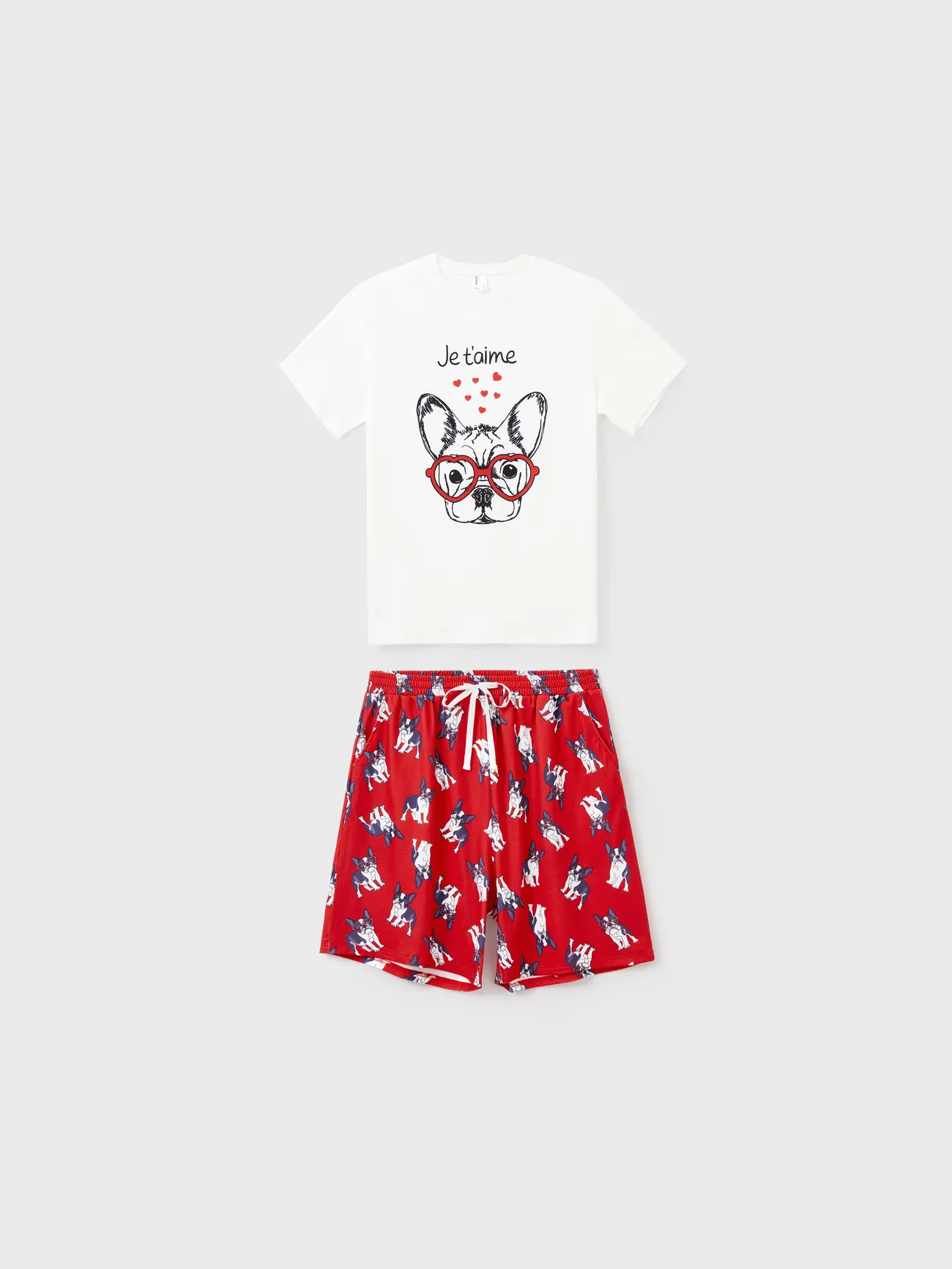 Family Matching Dog Patterned Short-sleeve Couple Pajama Set
Family Matching Dog Patterned Short-sleeve Couple Pajama Set