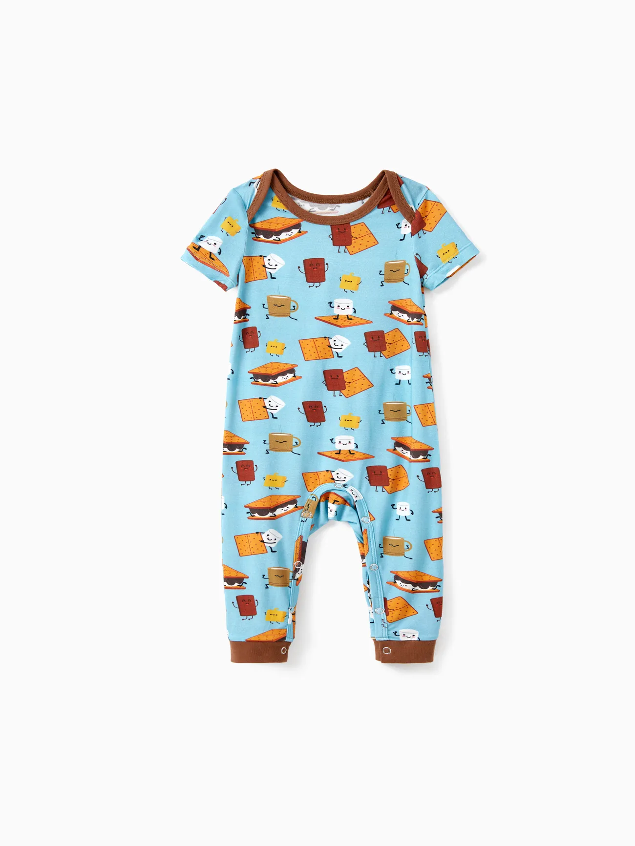 Bamboo Family PJs Cute Print Short Sleeve & Long Pants Sleepwear Matching Pajama set (Snug-Fitting for Children)
Bamboo Family PJs Cute Print Short Sleeve & Long Pants Sleepwear Matching Pajama set (Snug-Fitting for Children)