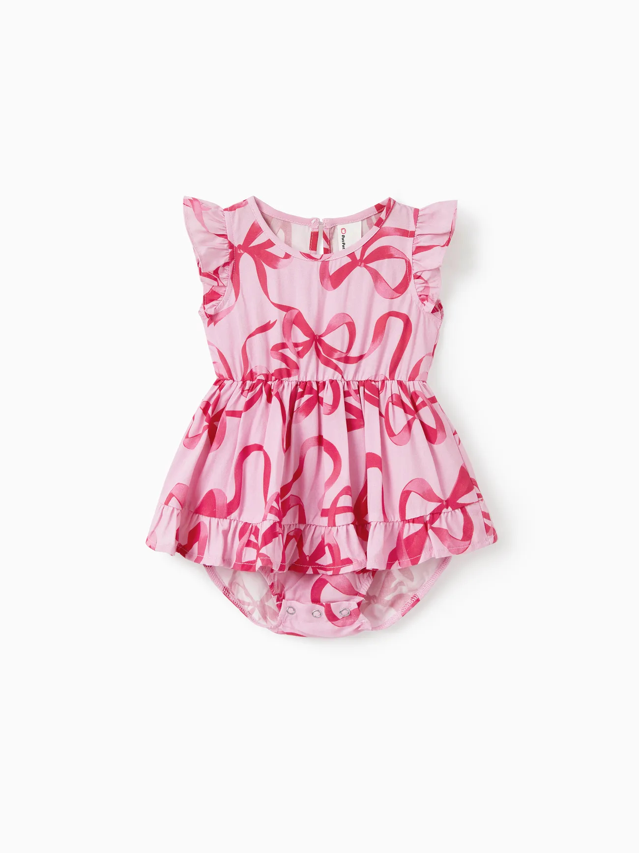 Valentine's Day Mommy and Me Matching Ruffle-sleeve Dress
Valentine's Day Mommy and Me Matching Ruffle-sleeve Dress