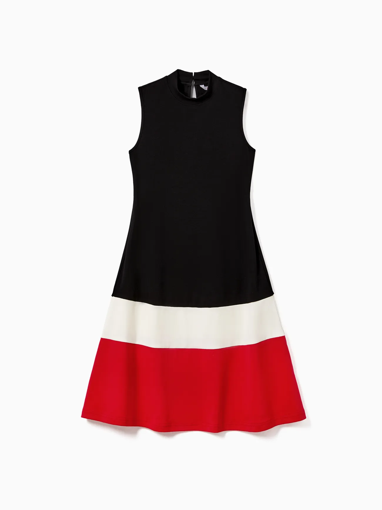 Family Matching Triple Colorblock T-shirt and Splicing Ruffle Hem Dress Sets
Family Matching Triple Colorblock T-shirt and Splicing Ruffle Hem Dress Sets