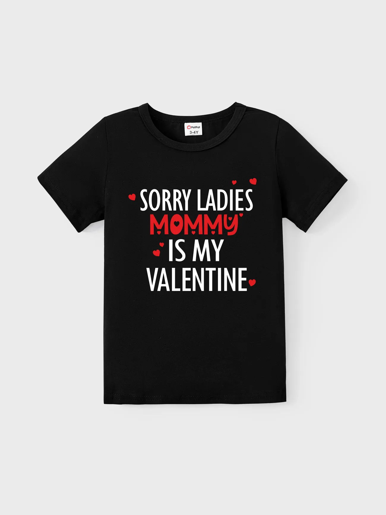 Valentine's Day Family Matching Cotton Letter Short Sleeve Tops
Valentine's Day Family Matching Cotton Letter Short Sleeve Tops