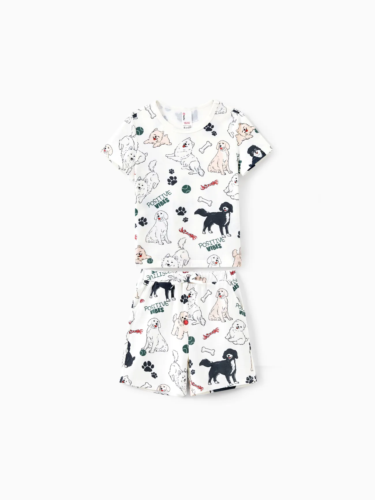 Family Matching Allover Cute Smile Doggy Pattern Short-sleeve Pajamas Set
Family Matching Allover Cute Smile Doggy Pattern Short-sleeve Pajamas Set