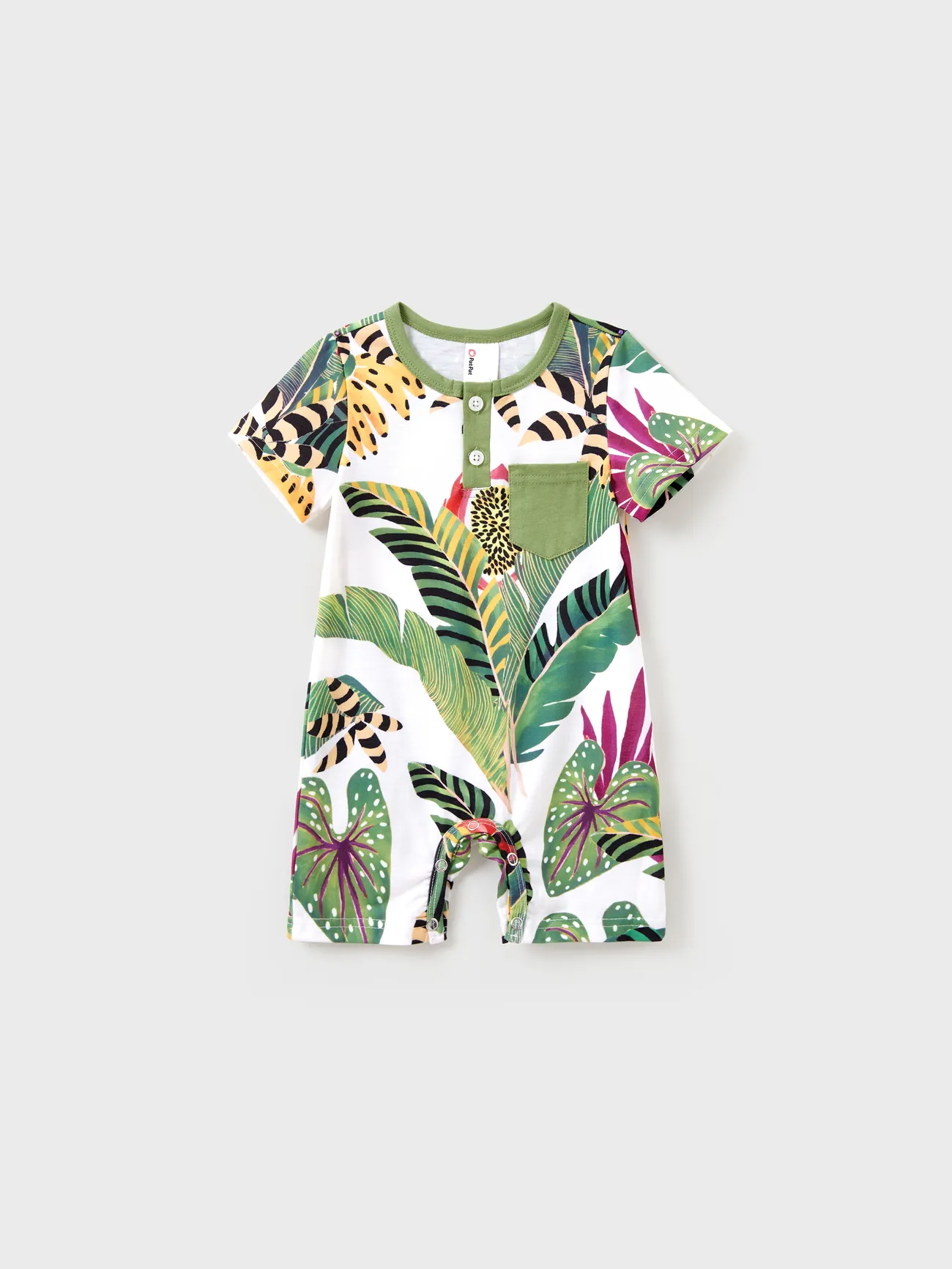 Family Matching Tropical Floral Print Short-sleeve Top or Camisole Dress Set
Family Matching Tropical Floral Print Short-sleeve Top or Camisole Dress Set