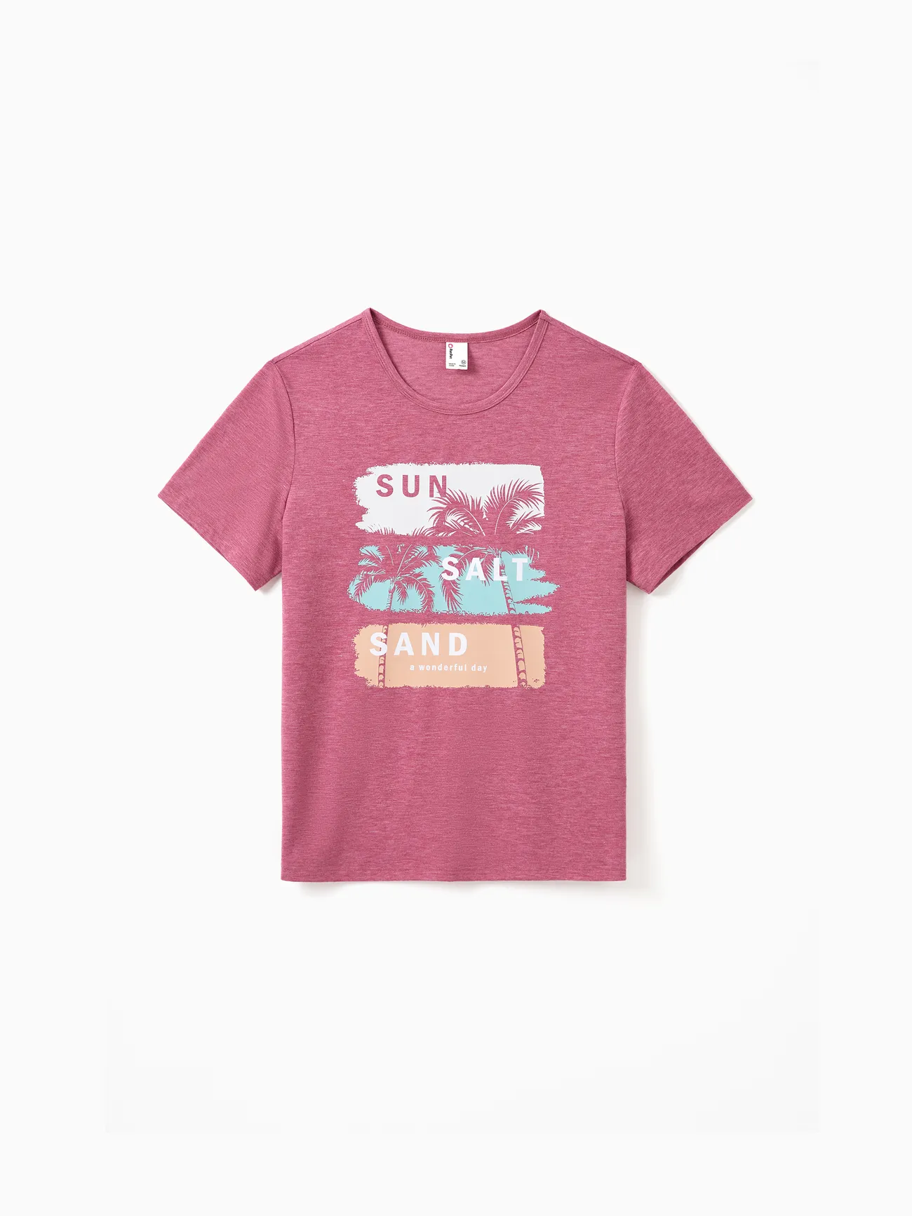 Family Matching Graphic T-Shirts 'Sun Salt Sand' Beach Vibes Summer Short-sleeve Top for Holiday
Family Matching Graphic T-Shirts 'Sun Salt Sand' Beach Vibes Summer Short-sleeve Top for Holiday