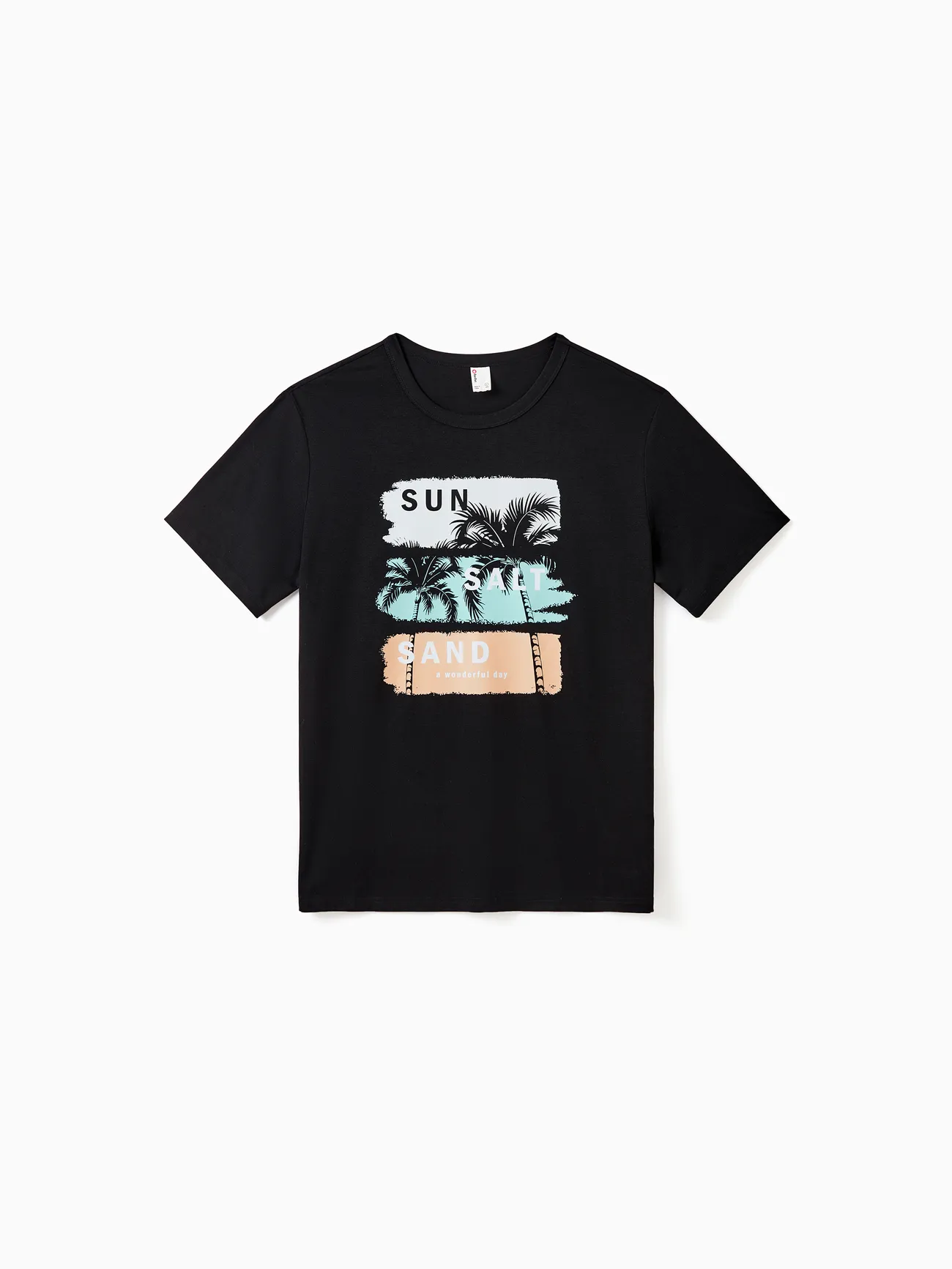 Family Matching Graphic T-Shirts 'Sun Salt Sand' Beach Vibes Summer Short-sleeve Top for Holiday
Family Matching Graphic T-Shirts 'Sun Salt Sand' Beach Vibes Summer Short-sleeve Top for Holiday