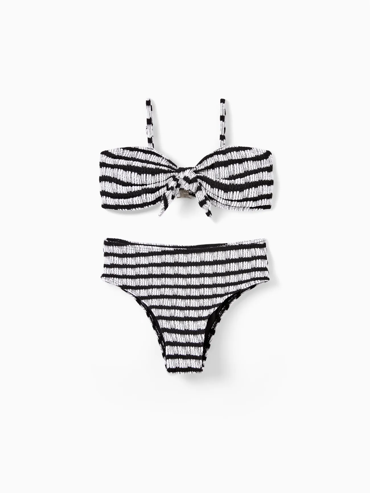 Family Matching Black Swim Trunks or Striped Halter two-piece Swimsuit
Family Matching Black Swim Trunks or Striped Halter two-piece Swimsuit