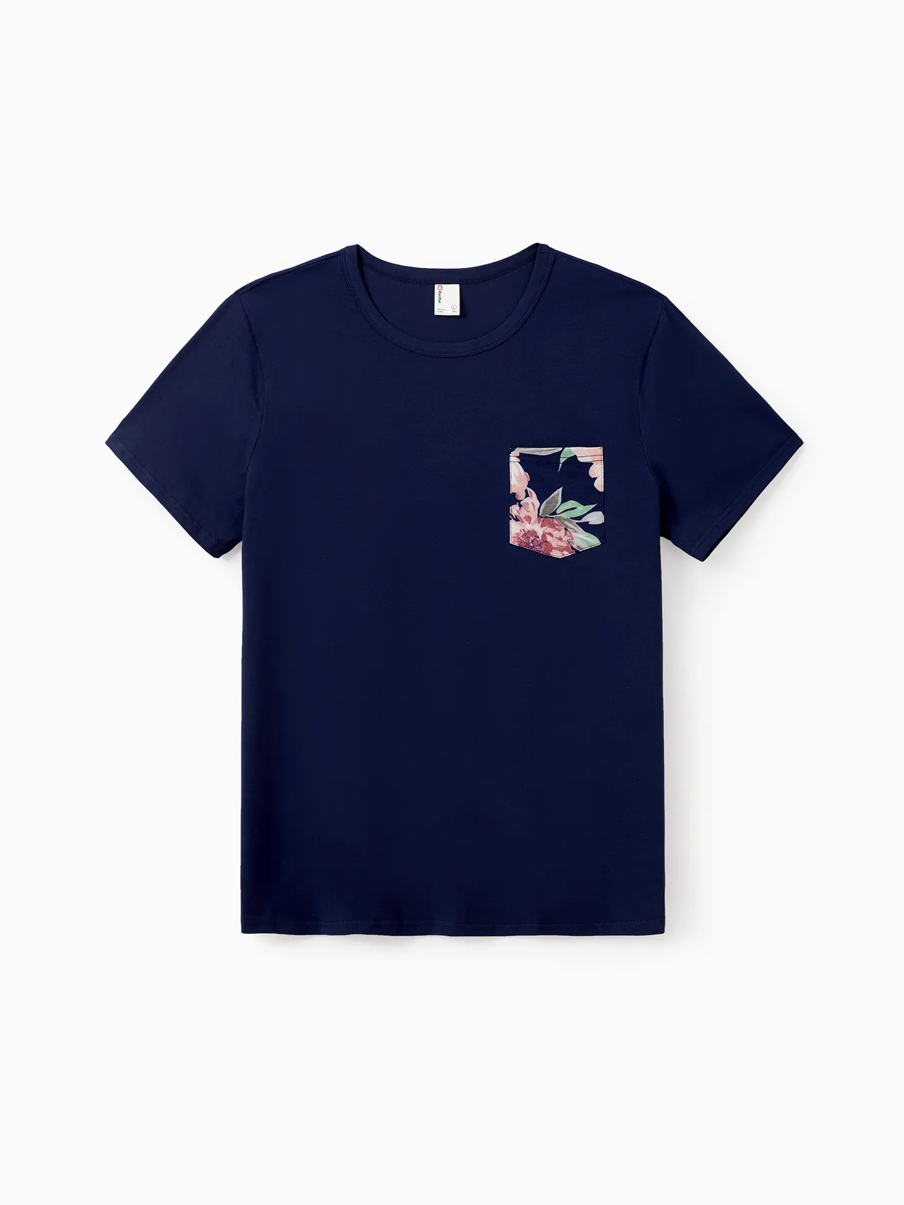 Family Matching Blue Cotton Tee and Flora Splicing Tank Top Dress Sets 
Family Matching Blue Cotton Tee and Flora Splicing Tank Top Dress Sets