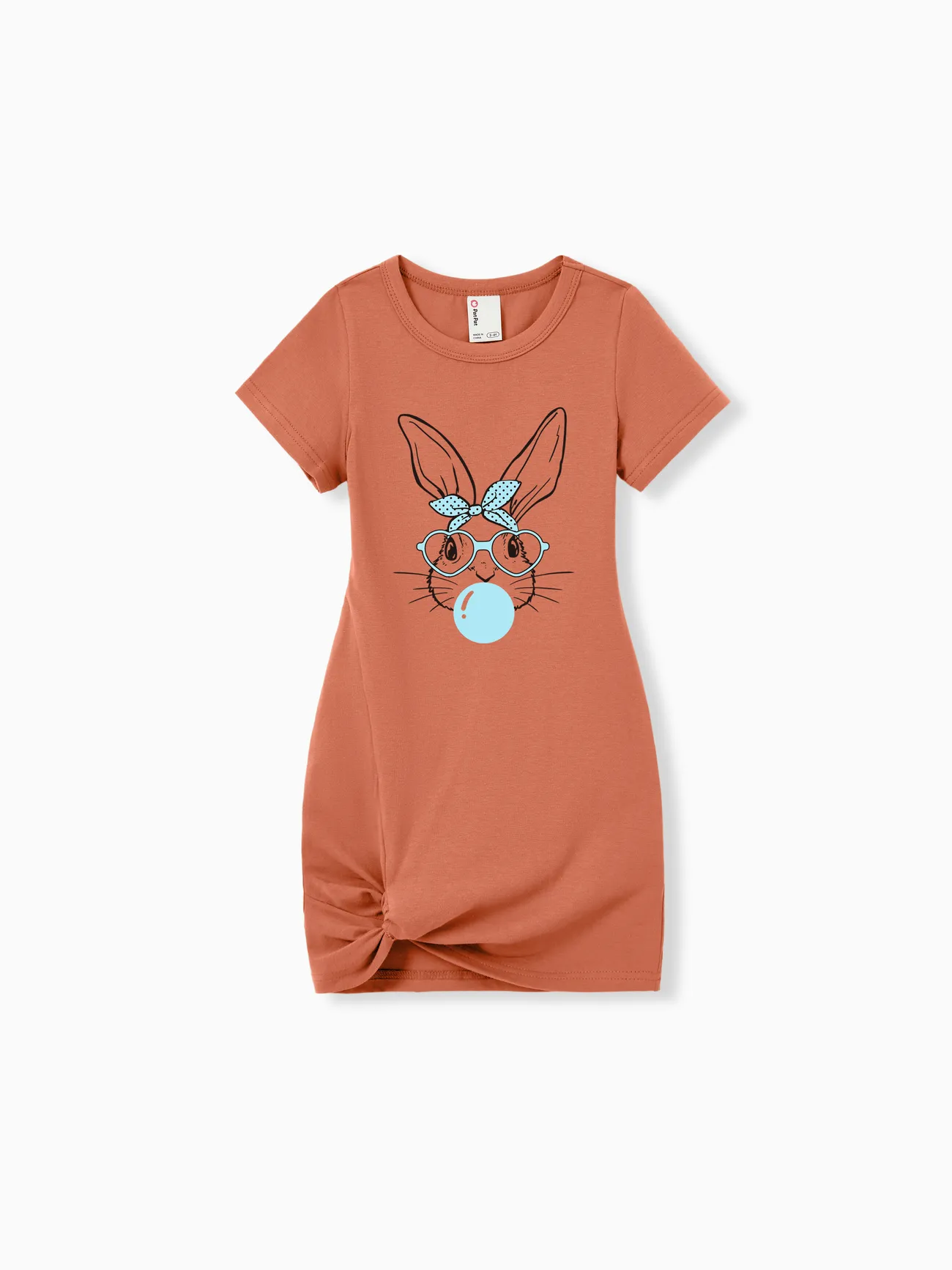 Easter Matching Rabbit Print Cotton Body-con Dress for Mom and Me
Easter Matching Rabbit Print Cotton Body-con Dress for Mom and Me