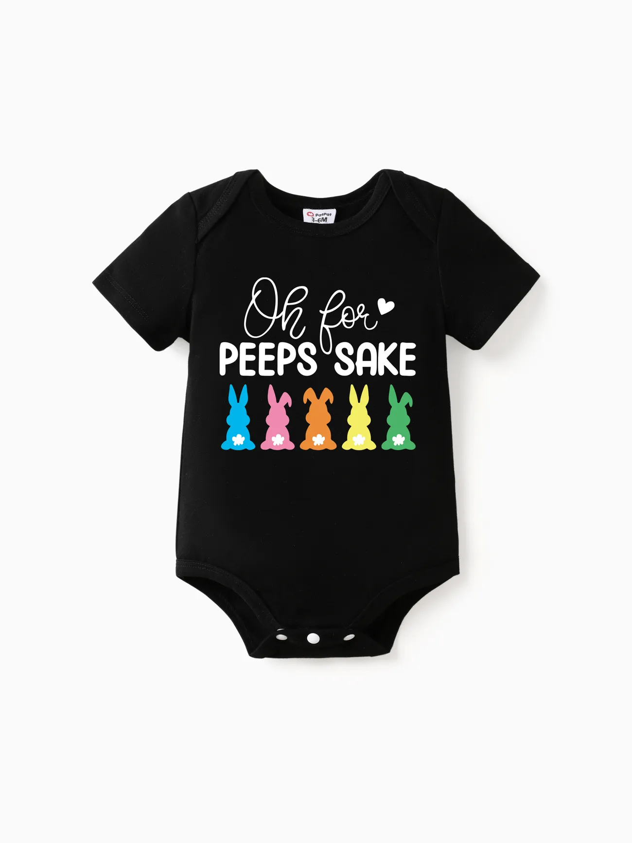 Easter Family Matching Cotton Tee Rabbit Print Short-sleeve Top
Easter Family Matching Cotton Tee Rabbit Print Short-sleeve Top