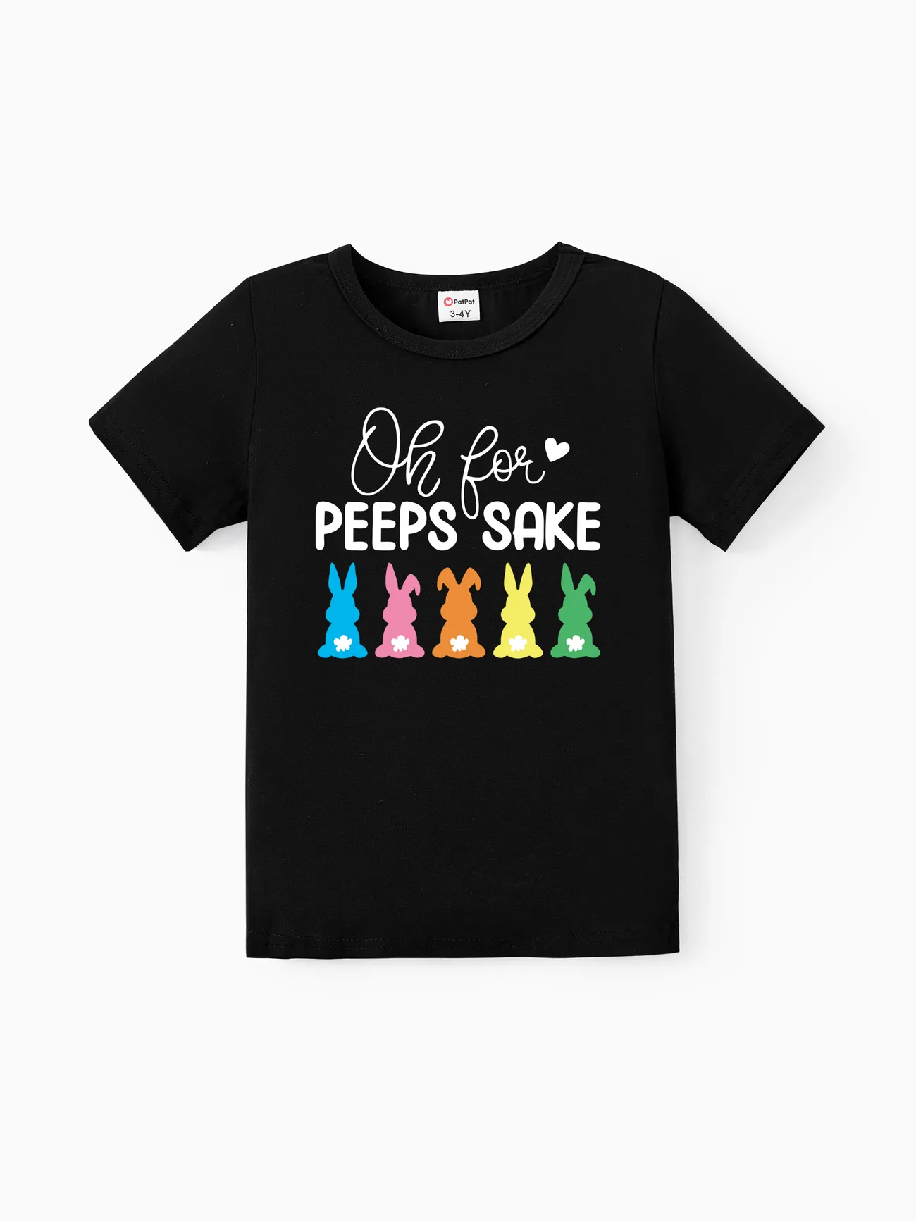 Easter Family Matching Cotton Tee Rabbit Print Short-sleeve Top
Easter Family Matching Cotton Tee Rabbit Print Short-sleeve Top