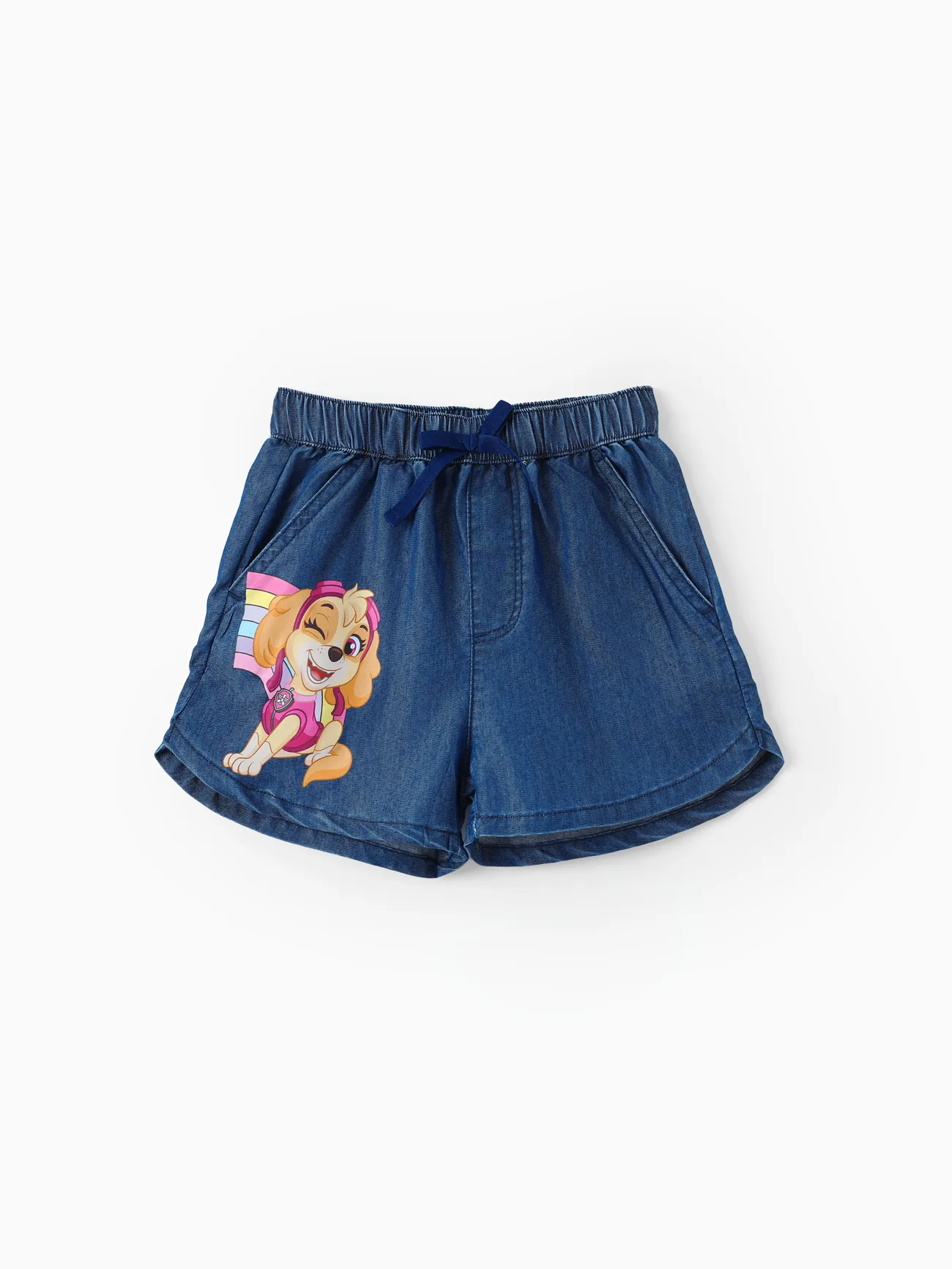 PAW Patrol Toddler Girl 1pc Skye Rainbow Print Denim Shorts
PAW Patrol Toddler Girl 1pc Skye Rainbow Print Denim Shorts