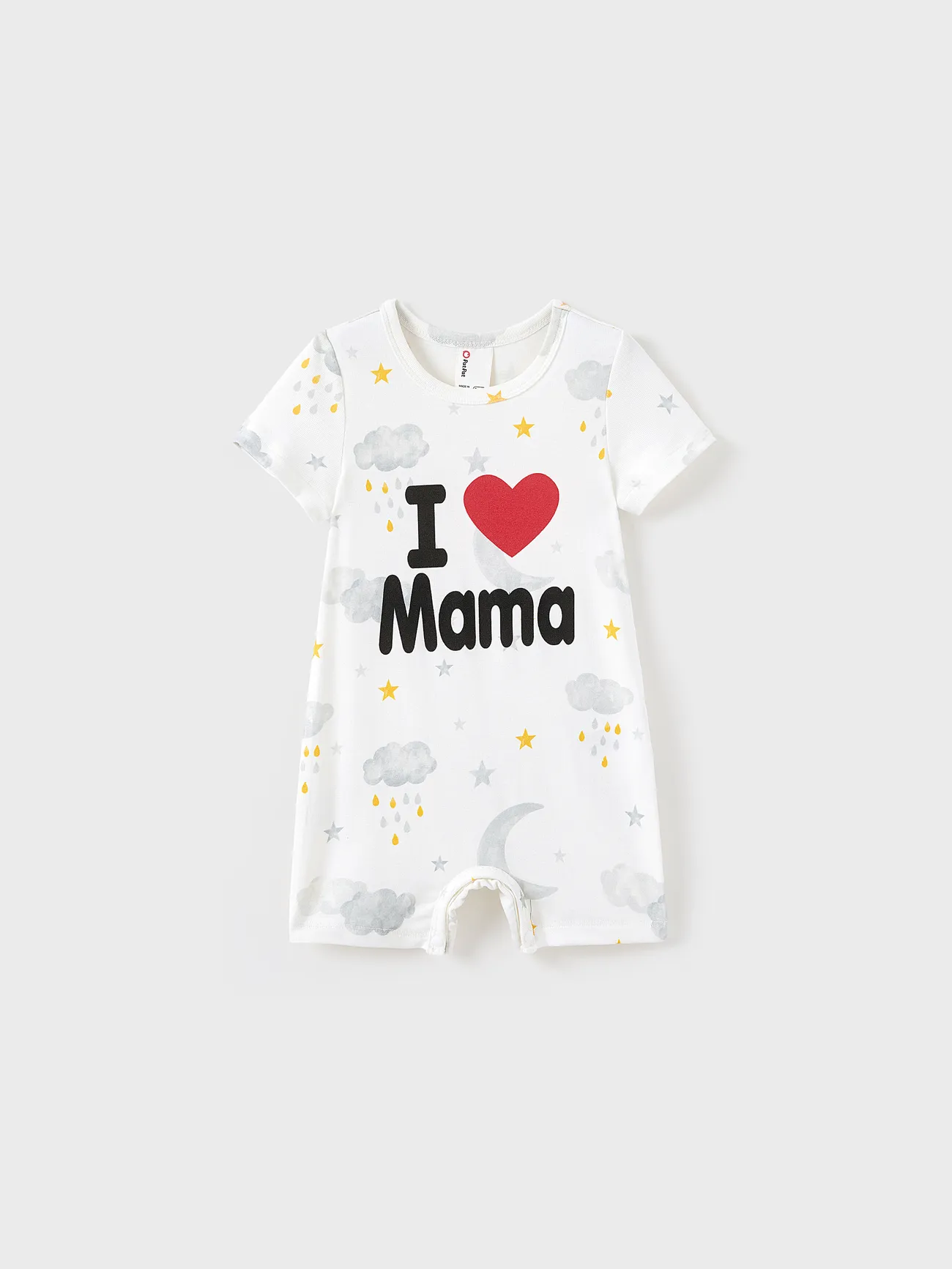 Baby Boy/Girl Childlike Letter Print Romper
Baby Boy/Girl Childlike Letter Print Romper