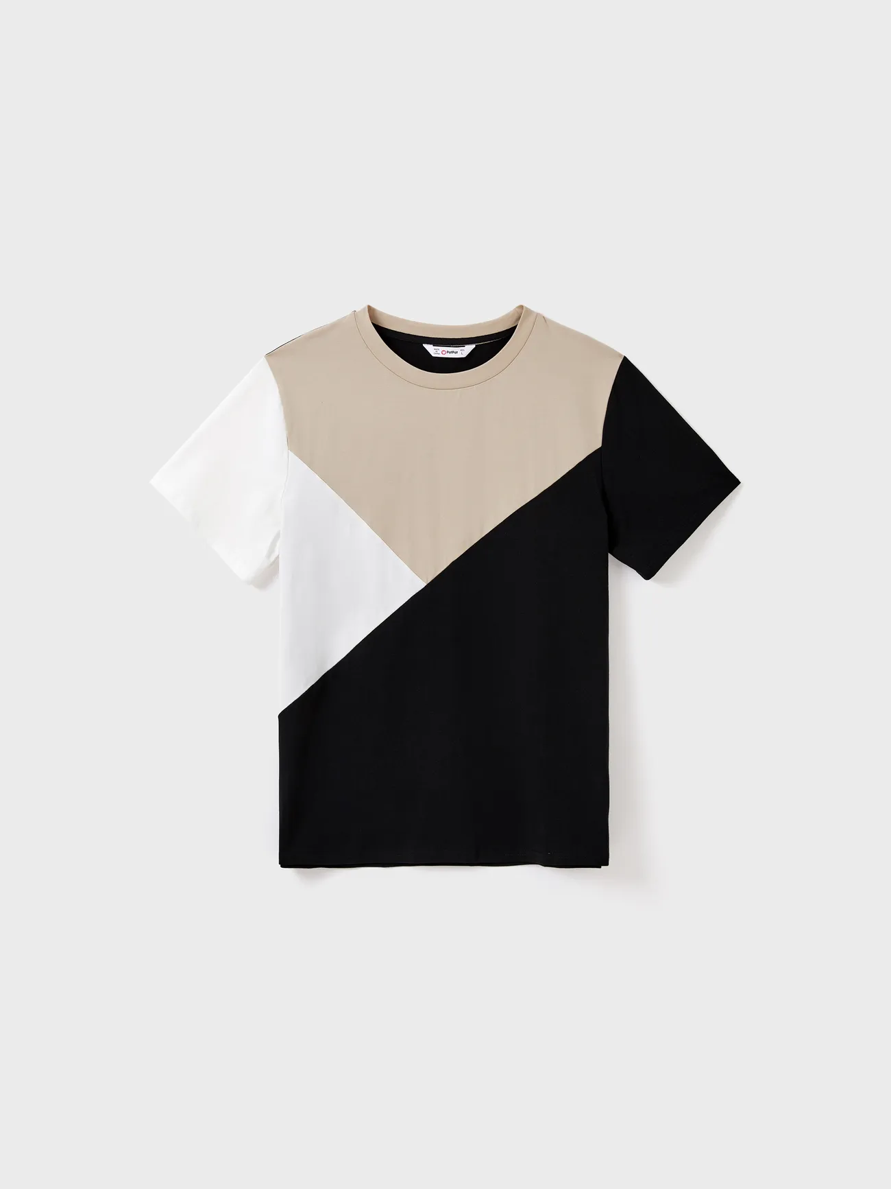 Family Matching Color Block Cotton Tee or Modern Abstract Print Short Sleeve Dress with Waist Belt
Family Matching Color Block Cotton Tee or Modern Abstract Print Short Sleeve Dress with Waist Belt