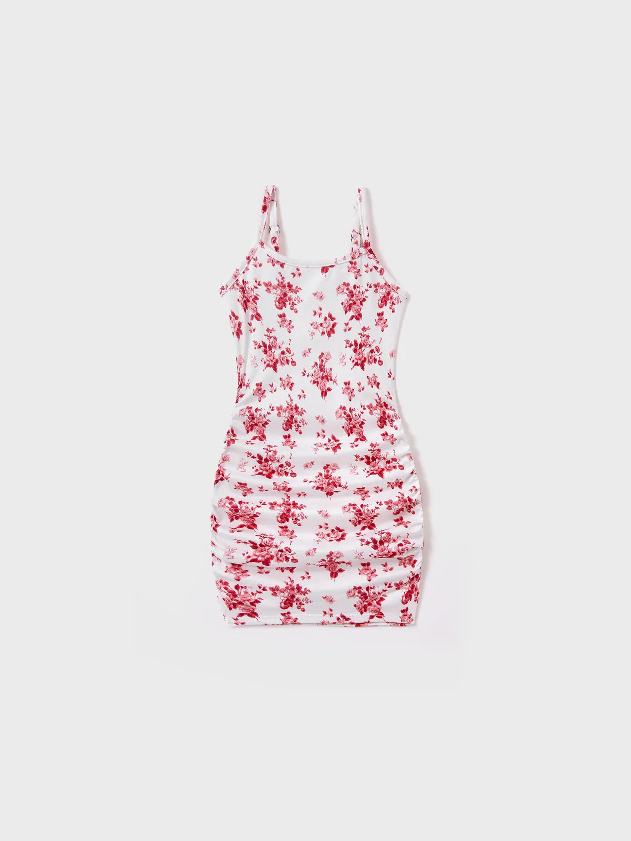 Matching Flower Print Strappy Body-con Dress for Mommy and Me
Matching Flower Print Strappy Body-con Dress for Mommy and Me