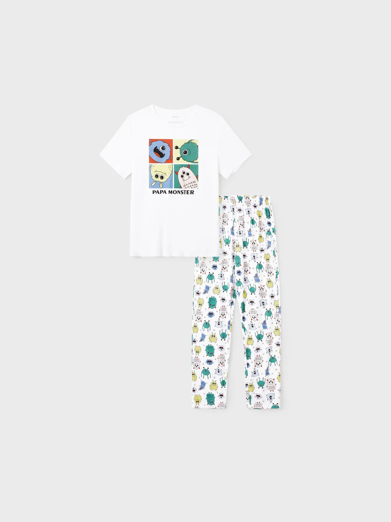Bamboo Family Pajamas Cute Little Monster Print Short-sleeve Matching Pajama Set ( Snug-Fitting for Children )
Bamboo Family Pajamas Cute Little Monster Print Short-sleeve Matching Pajama Set ( Snug-Fitting for Children )